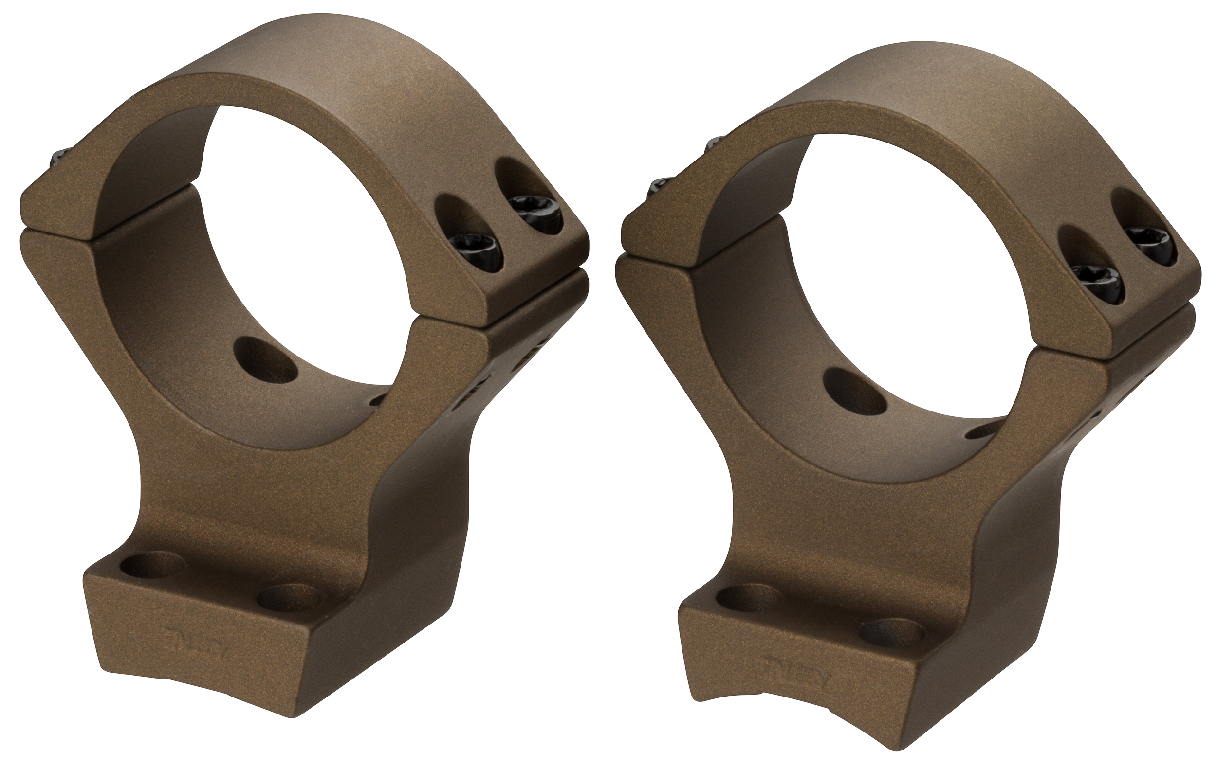 Browning X-Bolt Scope Mount System X-Lock 34mm Low Rings Burnt Bronze Cerakote Aluminum