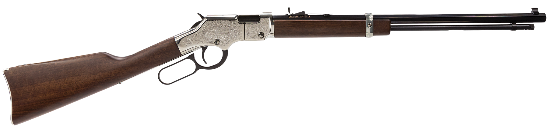 Henry H004SE Silver Eagle 22 S/L/LR 20" 16 LR/21 Short Lever-Action Rifle