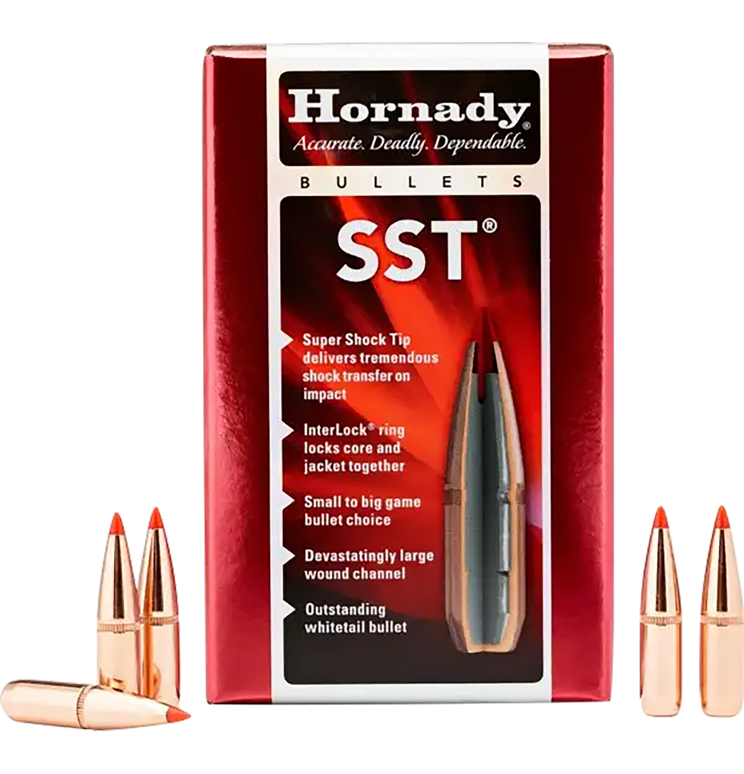 Hornady SST 30 Cal .308 150 gr Super Shock Tip - 300 Savage - 100/Box