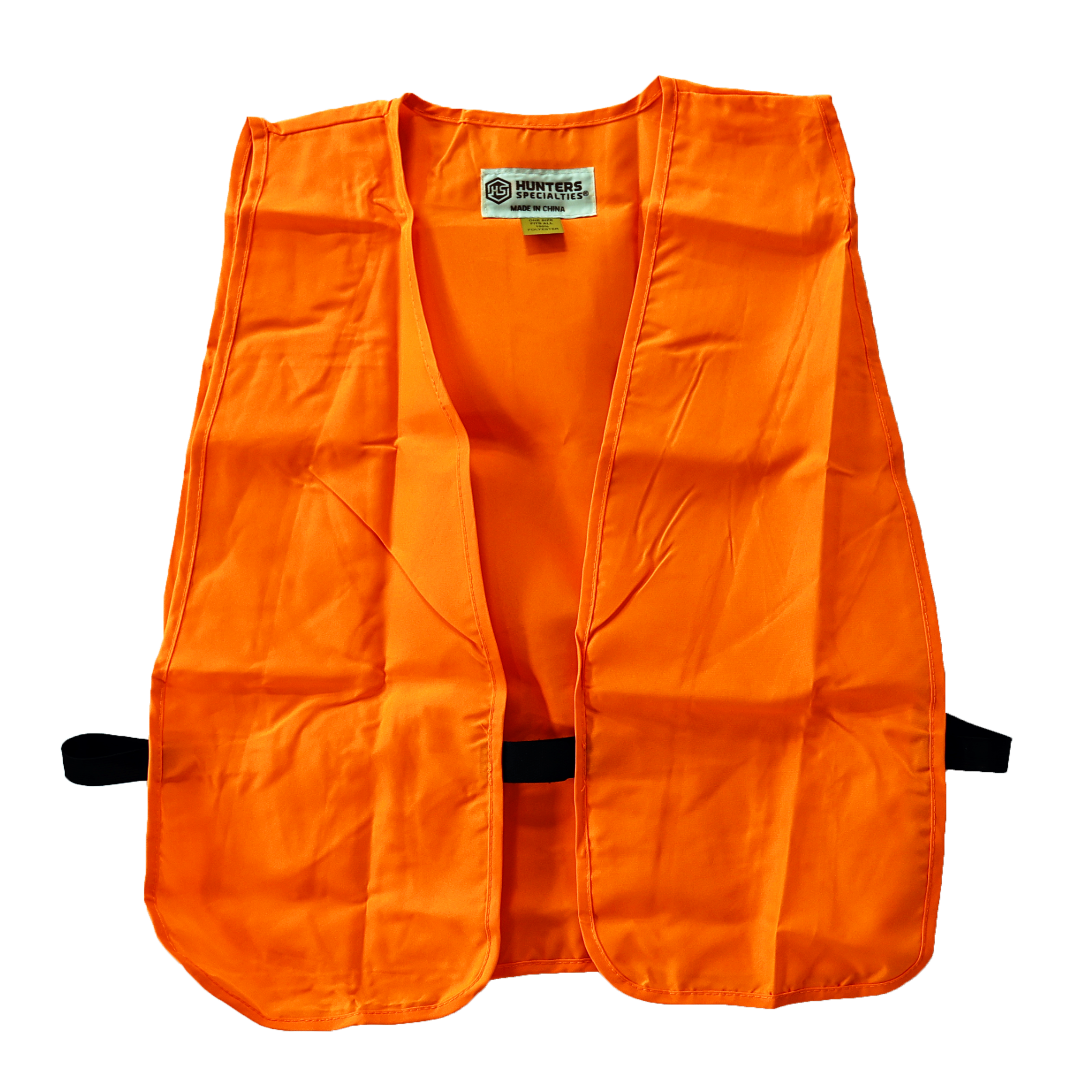 Hunters Specialties 02001 Super Quiet Youth Safety Vest - Blaze Orange Polyester