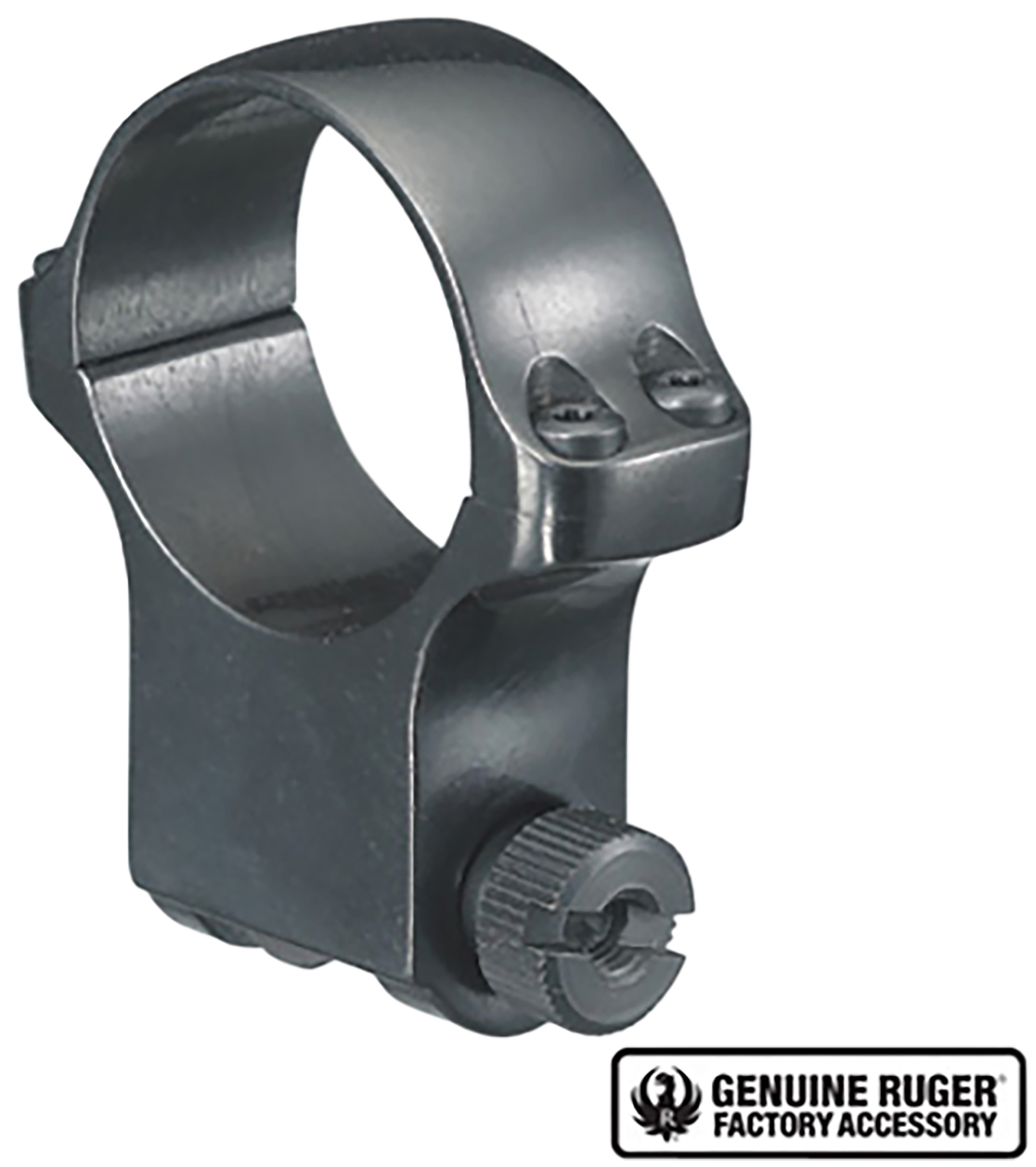 Ruger 6B30 Scope Ring 30mm Extra High Blued Matte Black