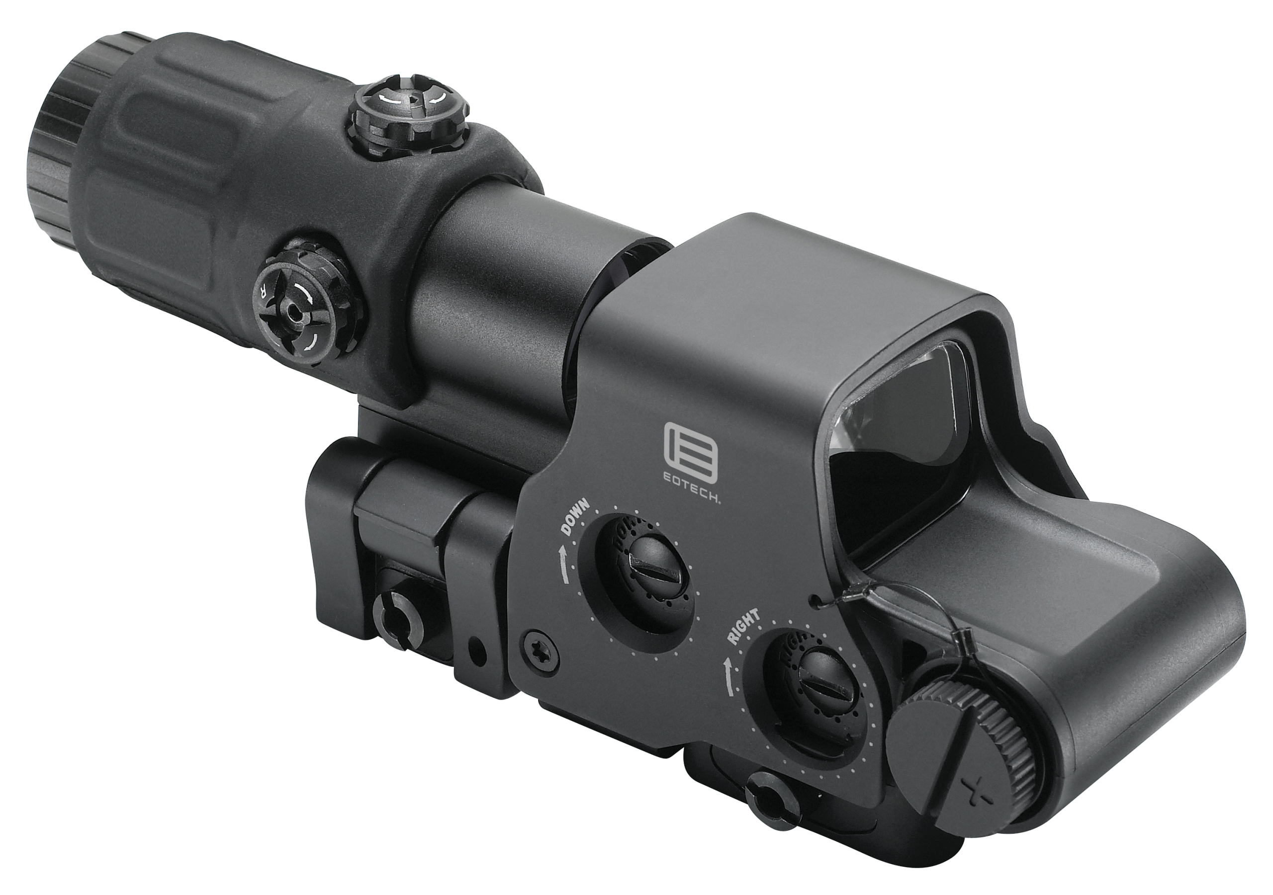 EOTECH HHS II EXPS2-2 & G33 Magnifier 1x/3x 1 MOA Red Dot/68 MOA Ring - Matte Black
