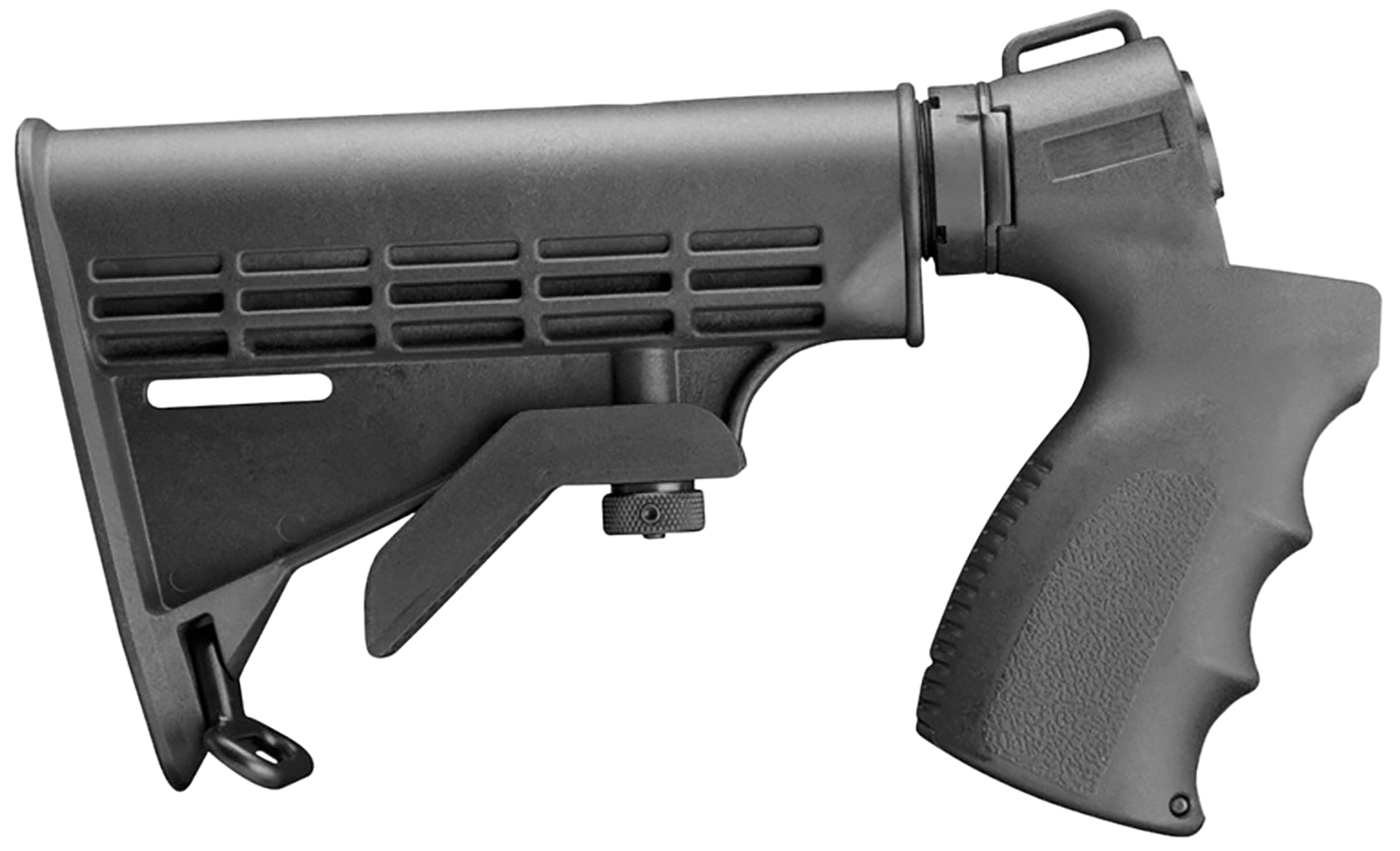 Aim Sports APGSM500 12 Gauge 6-Position Collapsible Pistol Grip Shotgun Stock for Mossberg 500 Black
