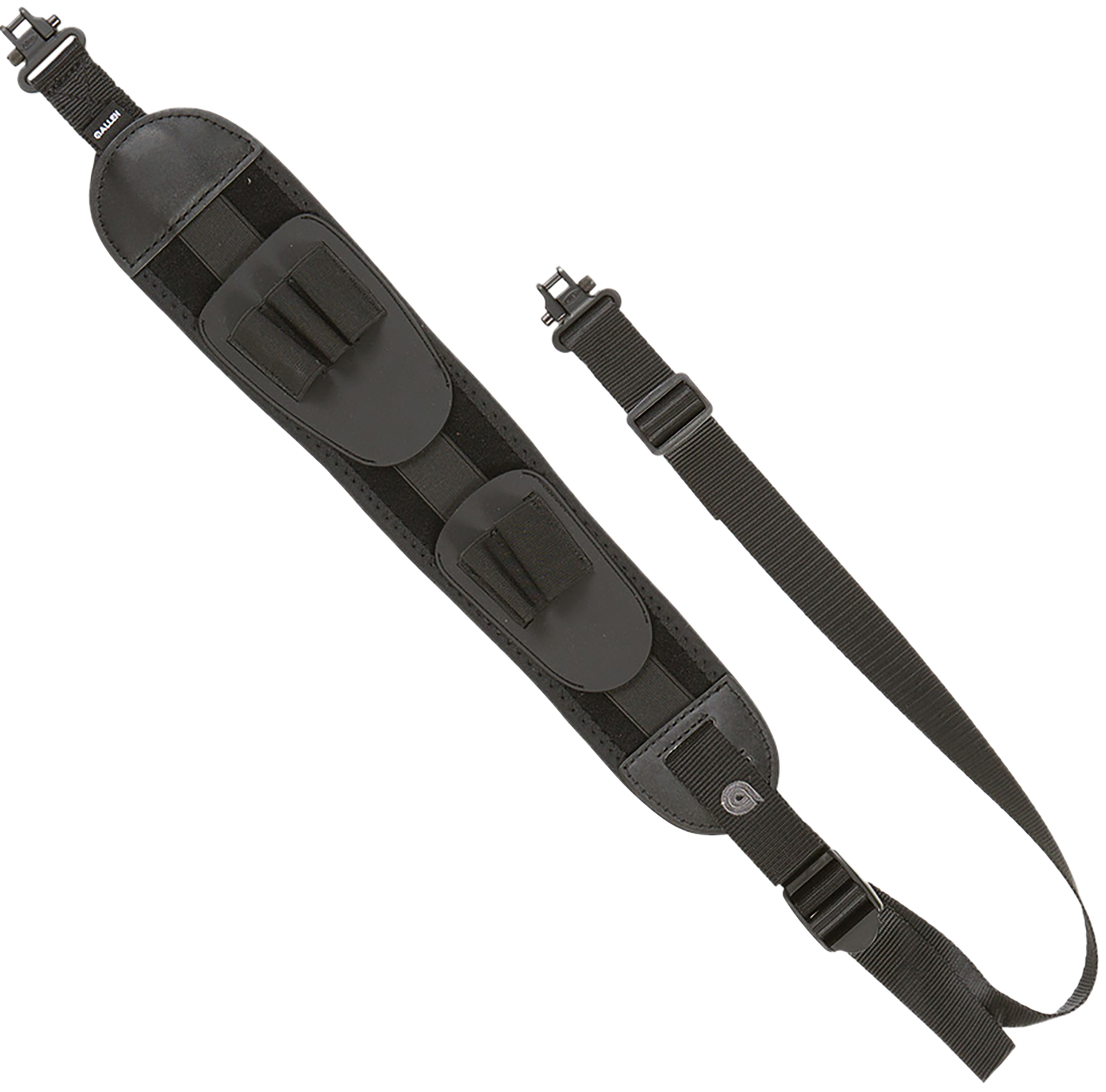Allen 8888 Denali Black Neoprene Rifle Cartridge Sling 22"-42" Adjustable w/ Sharkskin Back