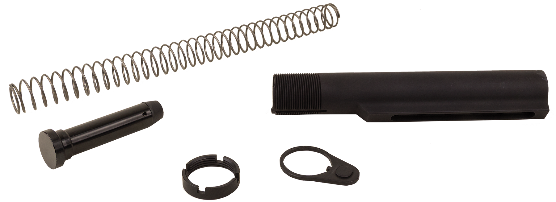 Advanced Technology A5101050 AR-15 Commercial Buffer Tube Assembly 7.8" 6-Position Black