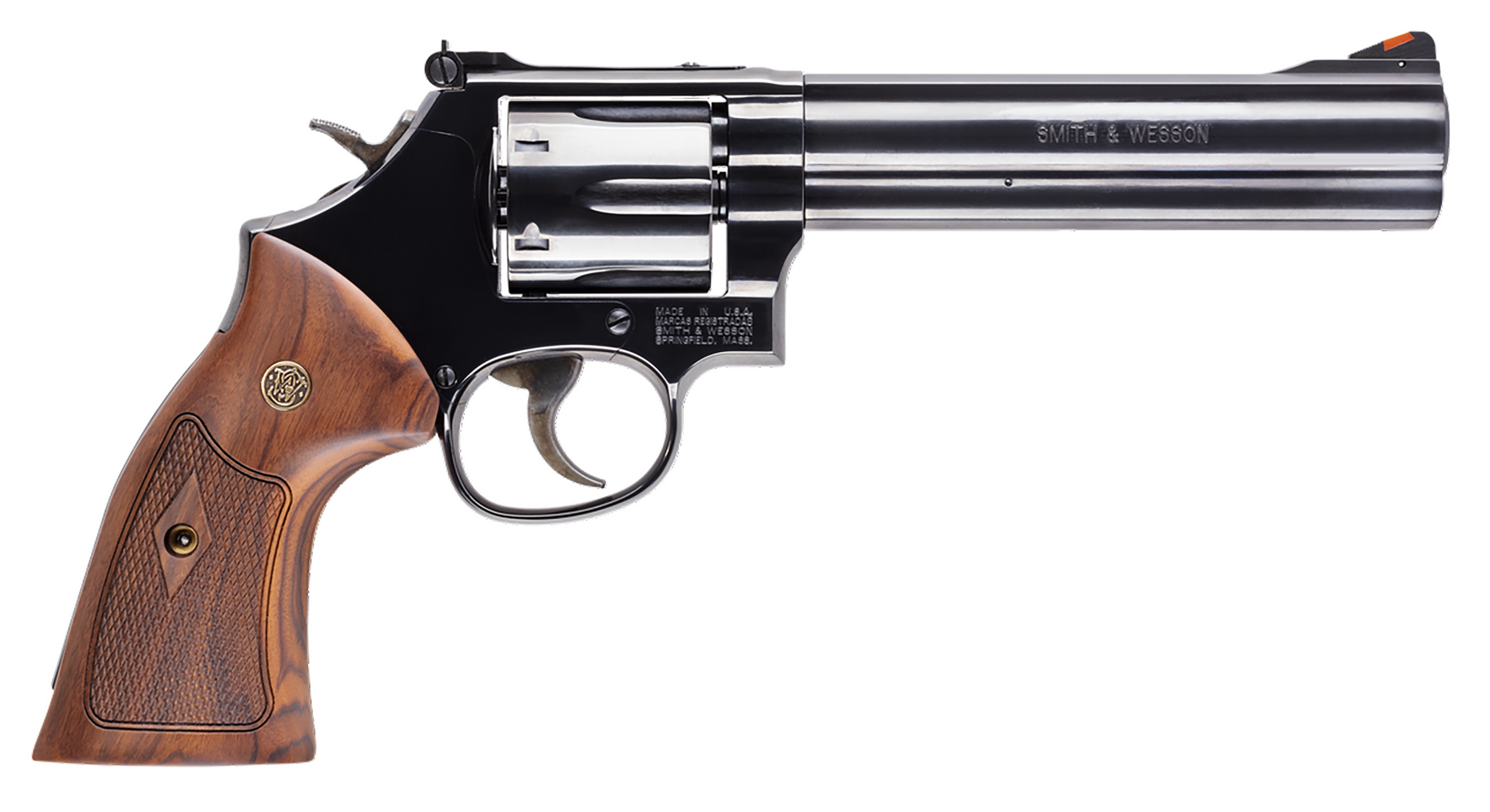 Smith & Wesson Model 586 Classic 357 Mag/.38 S&W Spl +P 6" 6-Rd DA/SA Revolver - CA Compliant