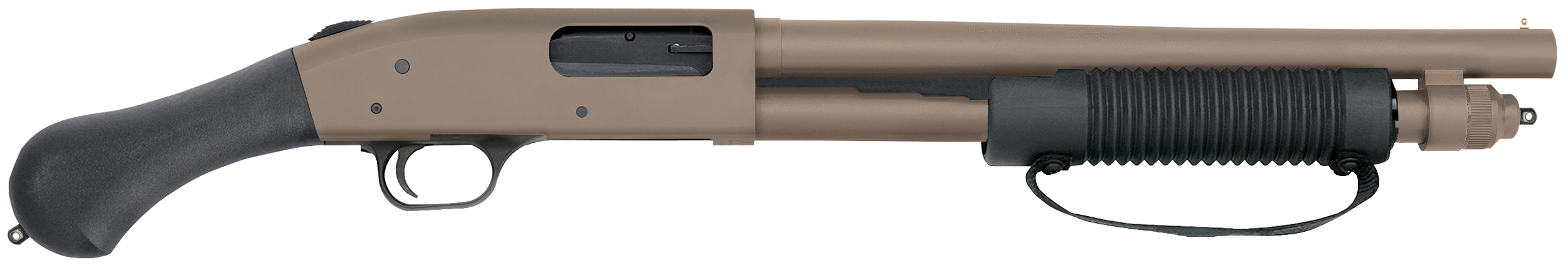 Mossberg 590 Shockwave 12 Gauge 14.375" 5+1 3" Pump Tactical Shotgun - FDE Cerakote