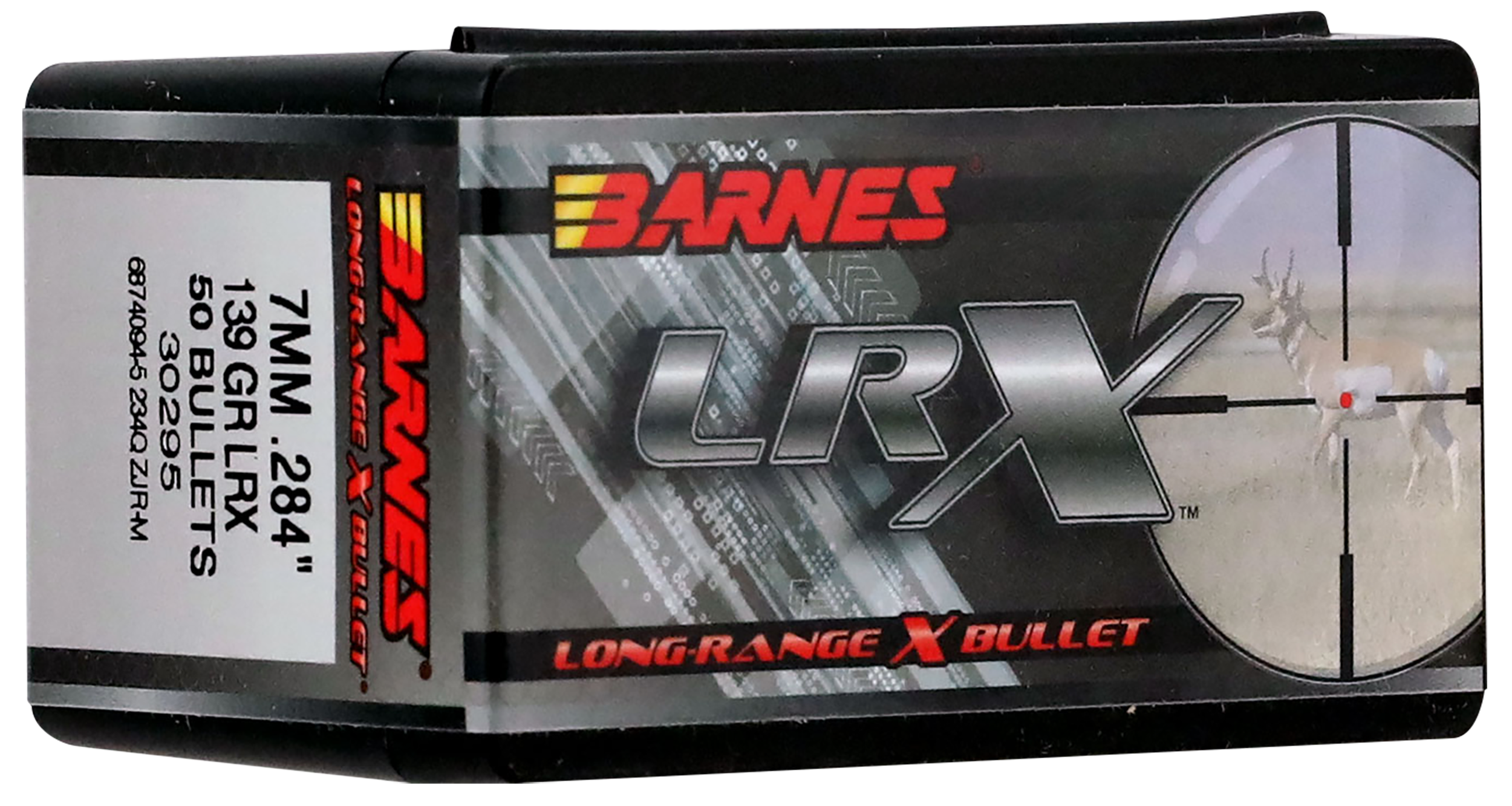 Barnes Bullets LRX Long Range 7mm 139gr Boat Tail Reloading Bullets - 50/Box