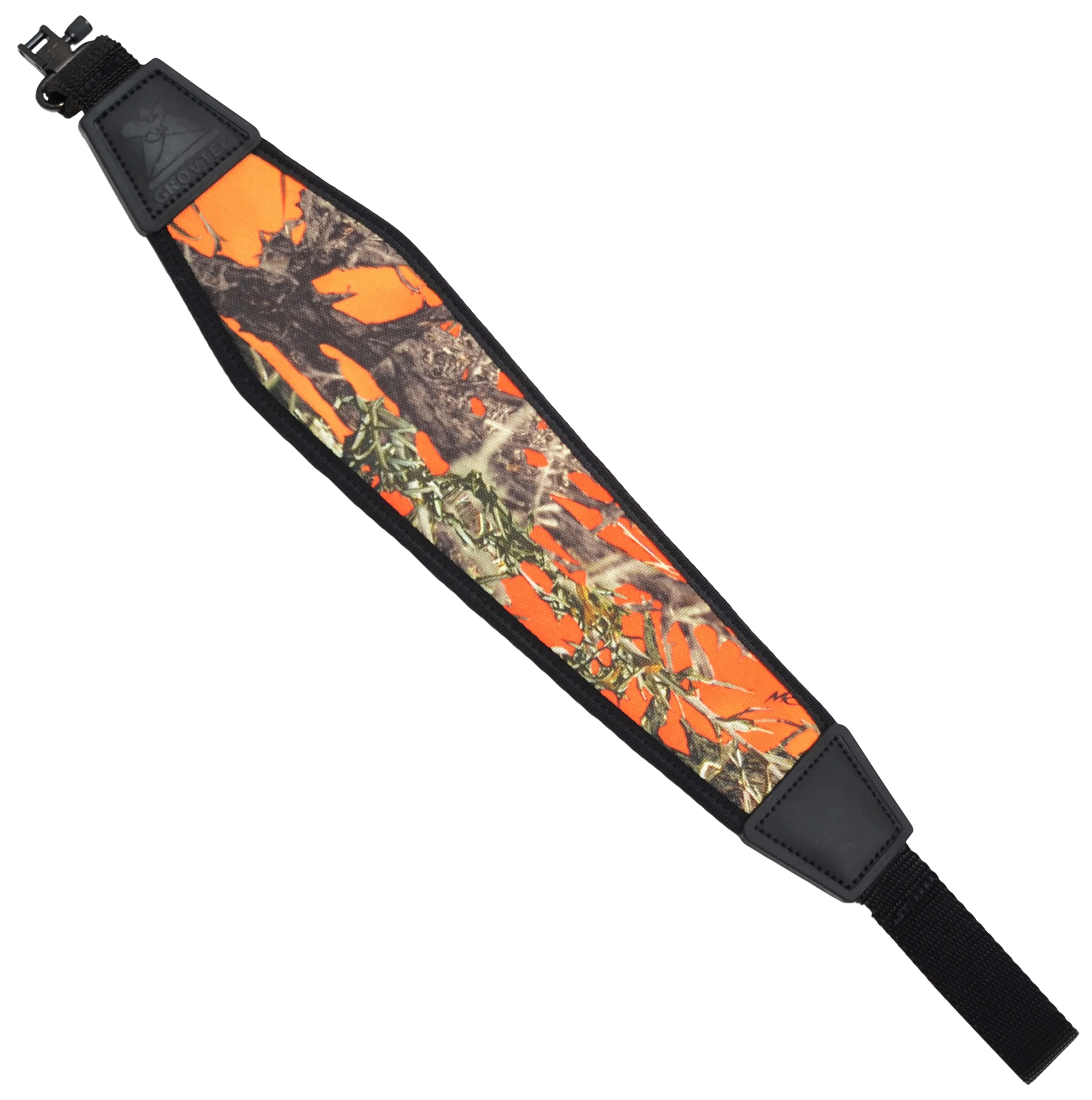 GrovTec GTSL32 TrueTimber Blaze Orange 1" x 48" Nylon Adjustable Rifle/Shotgun Sling