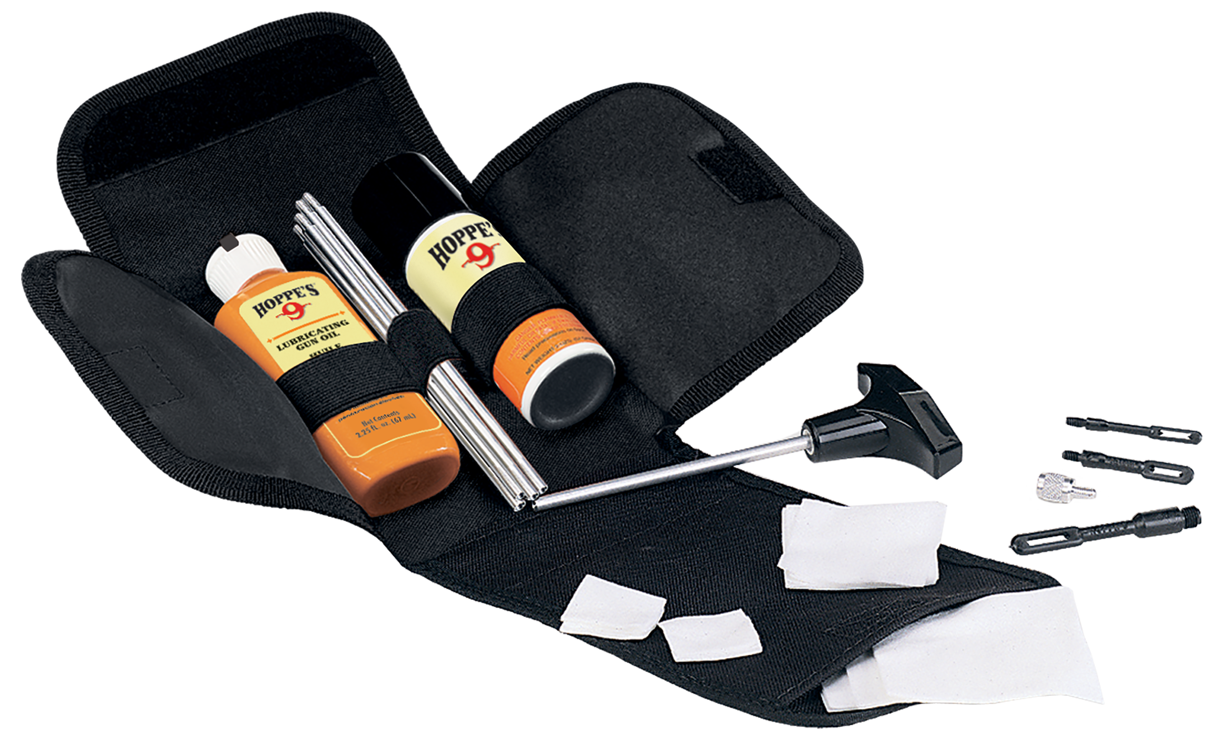 Hoppes FC2 Universal Field Cleaning Kit Multi-Caliber Compact Soft-Sided Case