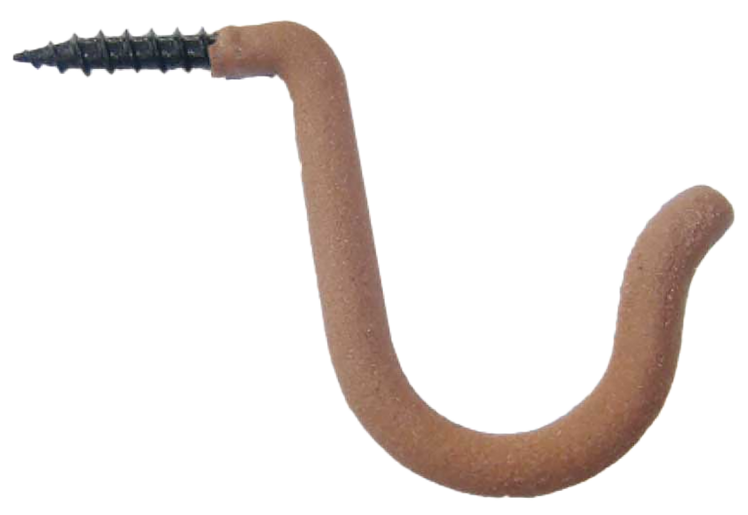HME SAH-6 Accessory Hook Single 6-Pack Steel Brown Screw-In Tree Hook