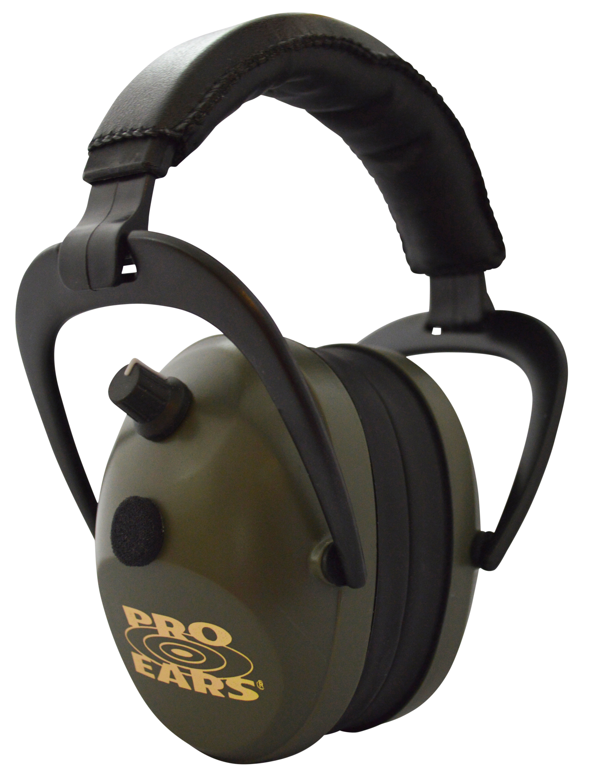 Pro Ears Gold II 26 Electronic Muff 26 dB Over the Head Black/Green