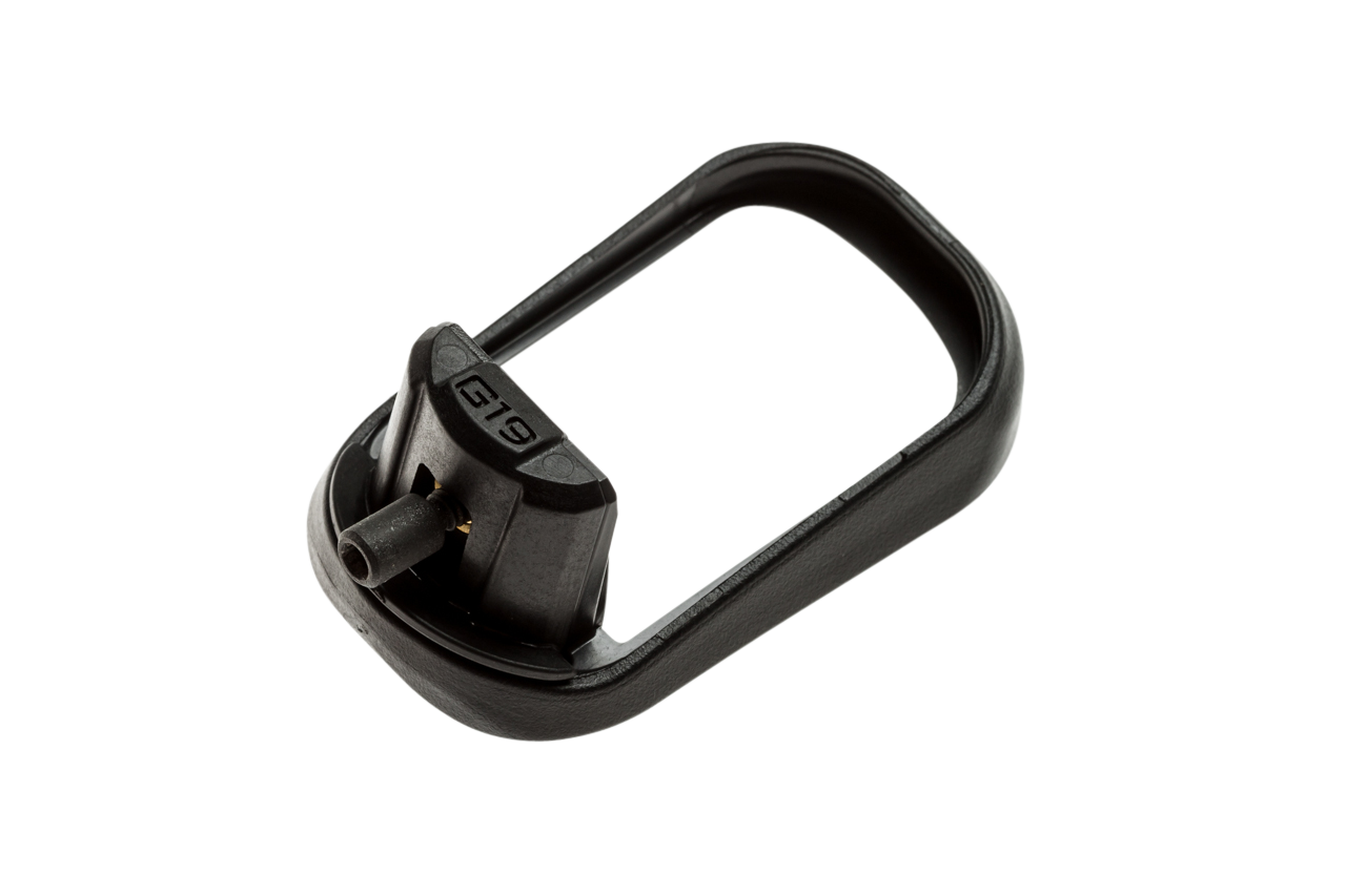 Reptilia BlackHole Mag Well Compatible w/Glock 19/23 Gen3-4 & PF940C Black Polymer
