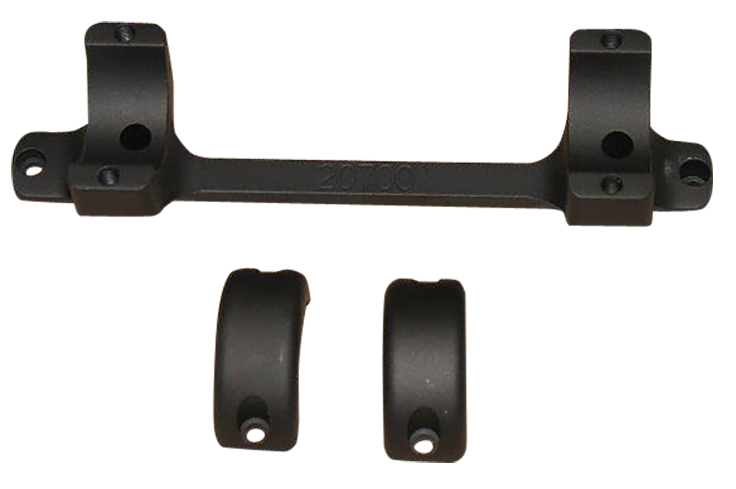 DNZ Game Reaper Remington 700 Short Action 1 " Medium 1-Piece Matte Black Scope Mount & Ring Combo