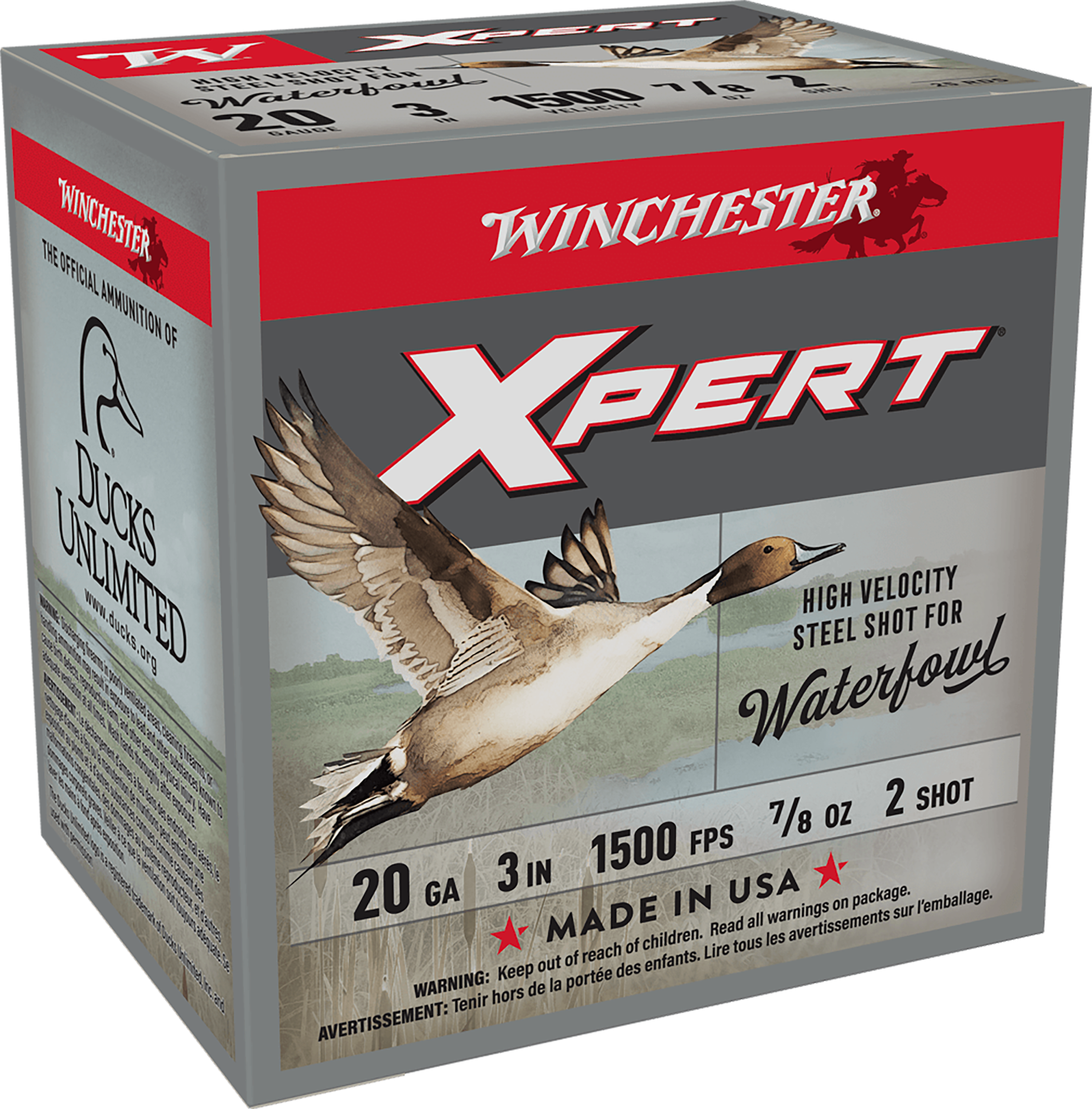 Winchester Ammo Super-X Xpert High Velocity 20 Gauge 3" 7/8 oz #2 Shot 25 Rd - Box or Case