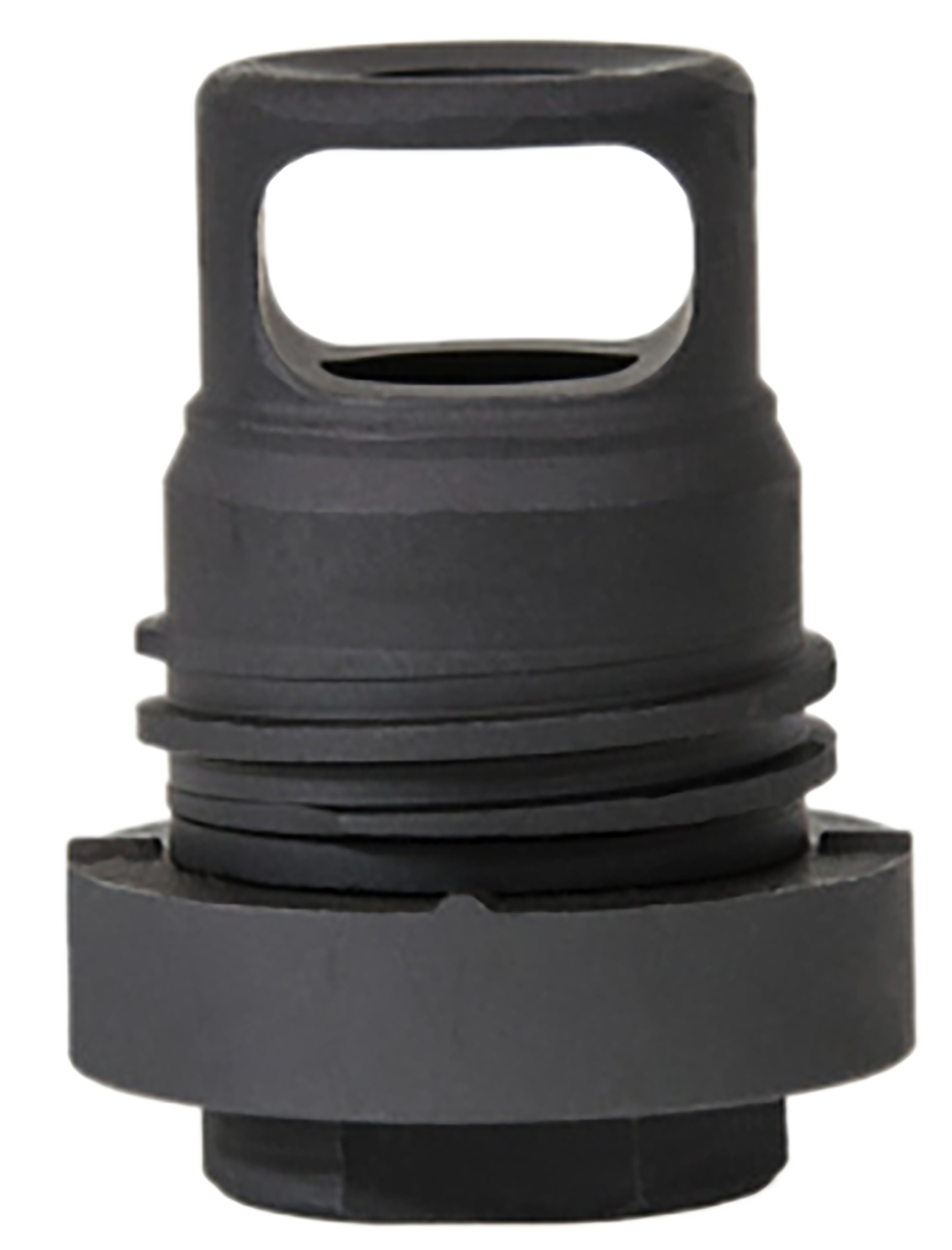 Yankee Hill Mini Phantom 30 Cal 5/8x24 Q.D. Muzzle Brake - Black Melonite Steel 1.60"