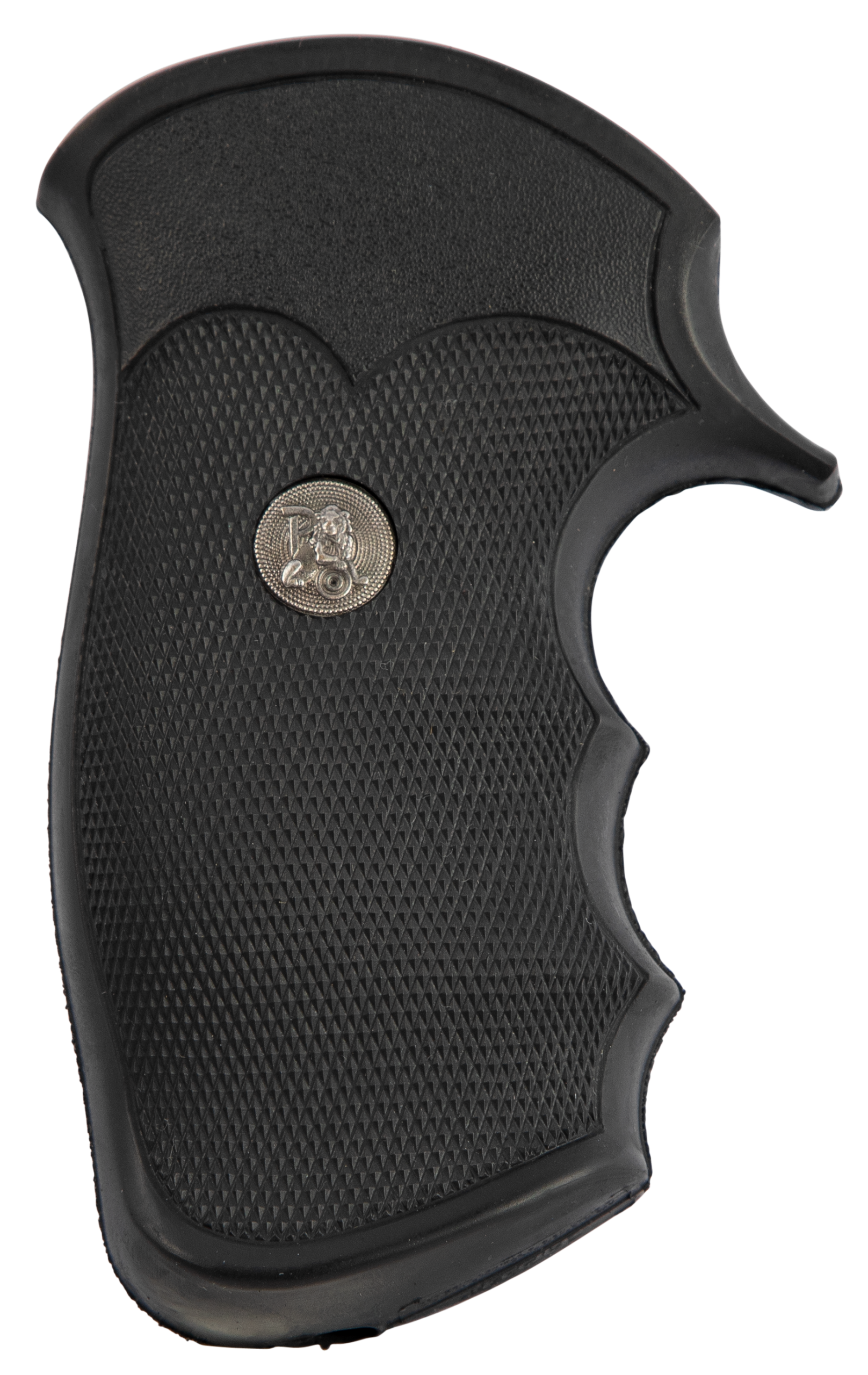 Pachmayr Decelerator Pistol Grip for T/C Contender - Checkered Black Rubber with Finger Grooves