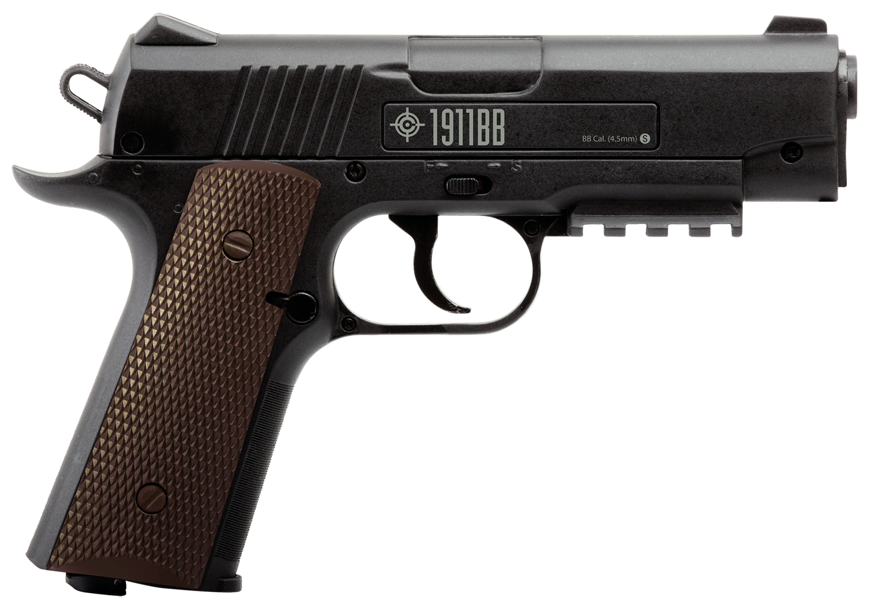 Crosman 40001 1911 CO2 BB Air Pistol .177 20+1 Semi-Auto