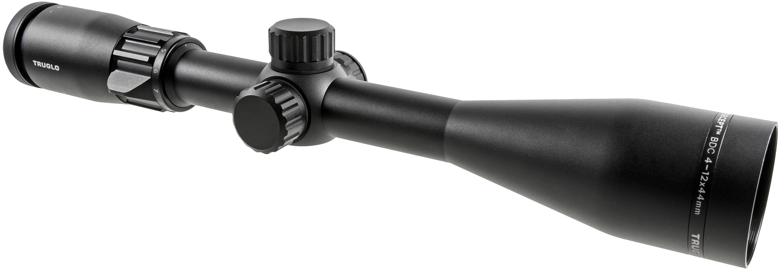 TruGlo Intercept 3-9x42mm 1" Tube Illuminated BDC Rifle Scope - Black Anodized