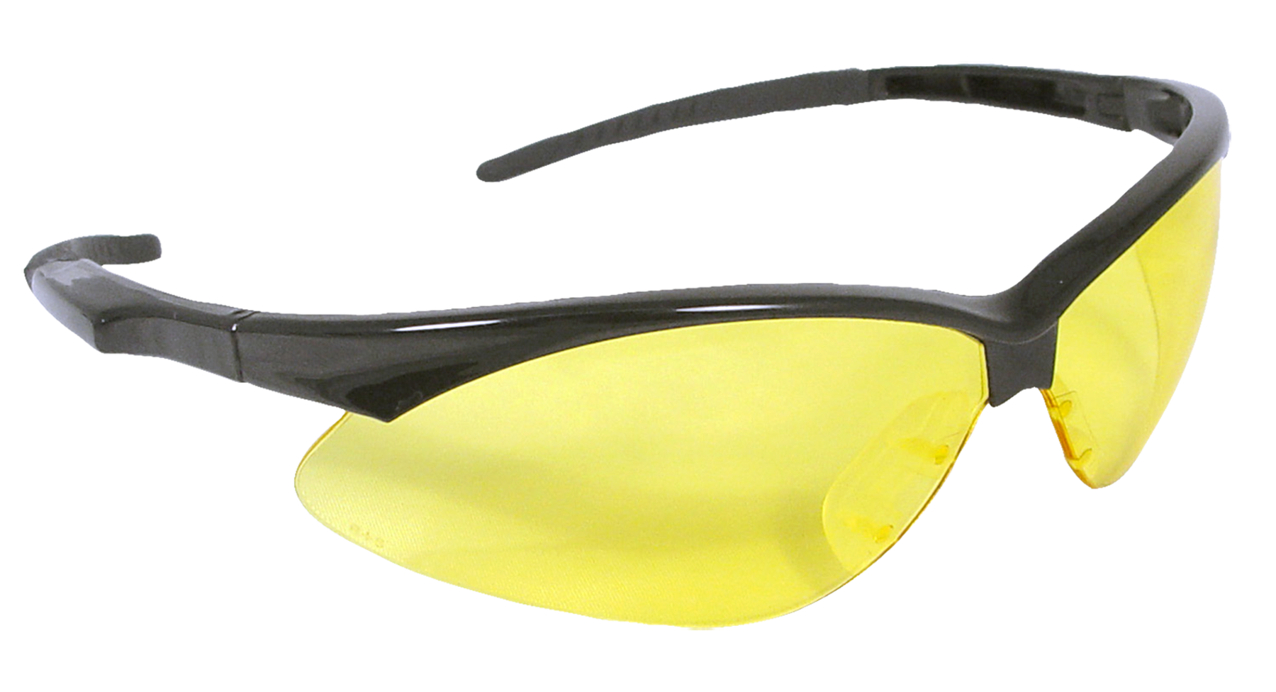 Radians Outback Shooting Glasses Anti-Fog Amber Lens Black Frame