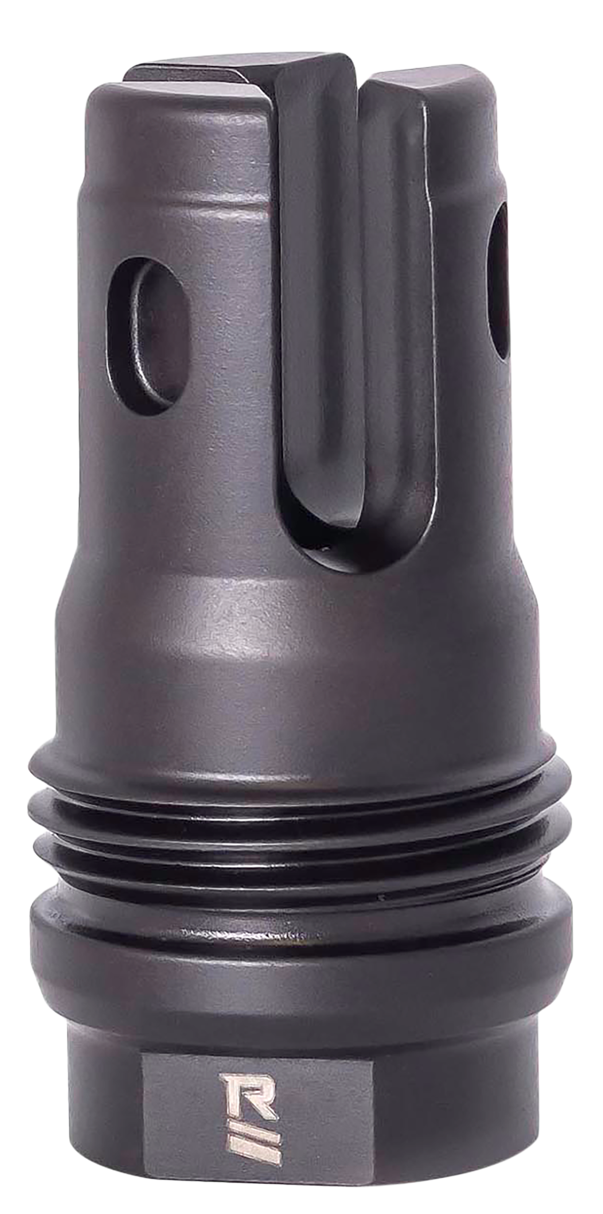 Rugged Suppressor R3 Flash Mitigation System M18x1 Black - 2.13" OAL for 7.62mm Suppressors - FH012