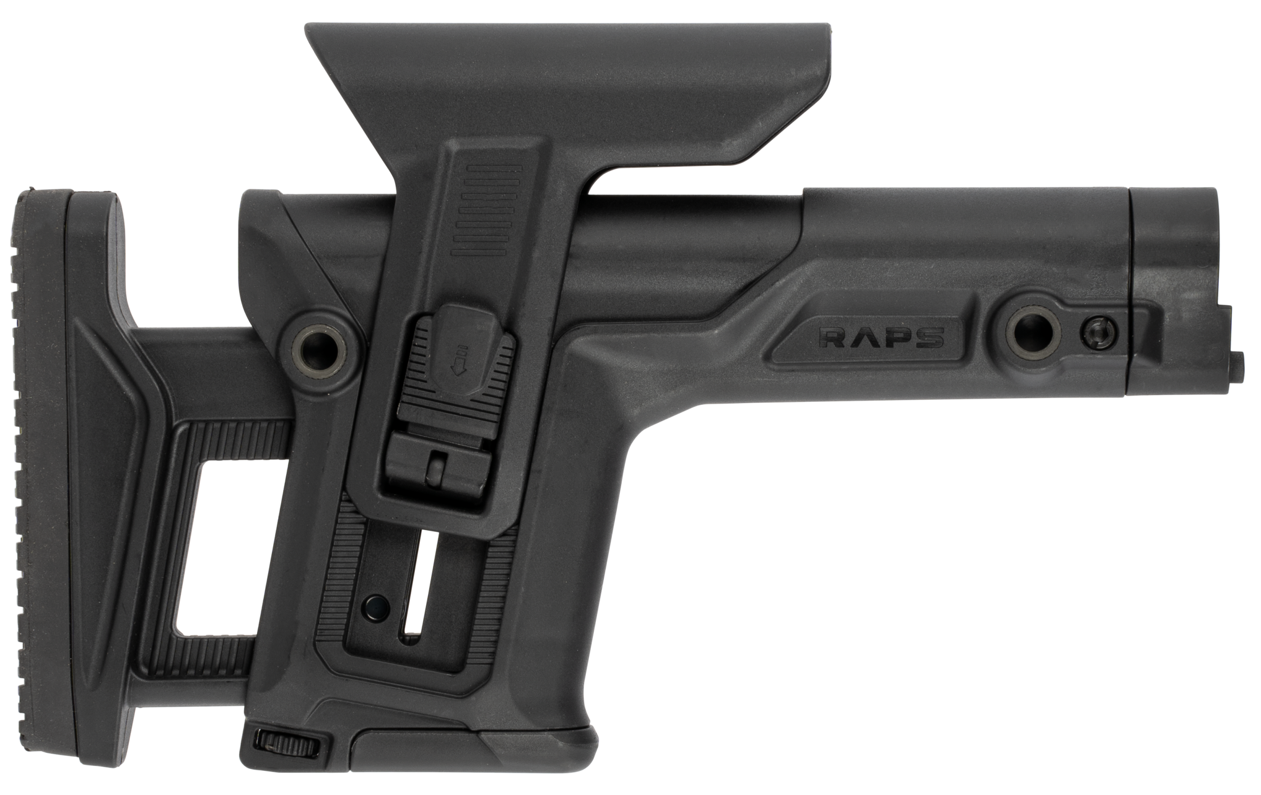 FAB Defense FX-RAPS RAPS Rapid Adjustment Precision Stock 14.80-16.14" LOP Black Polymer