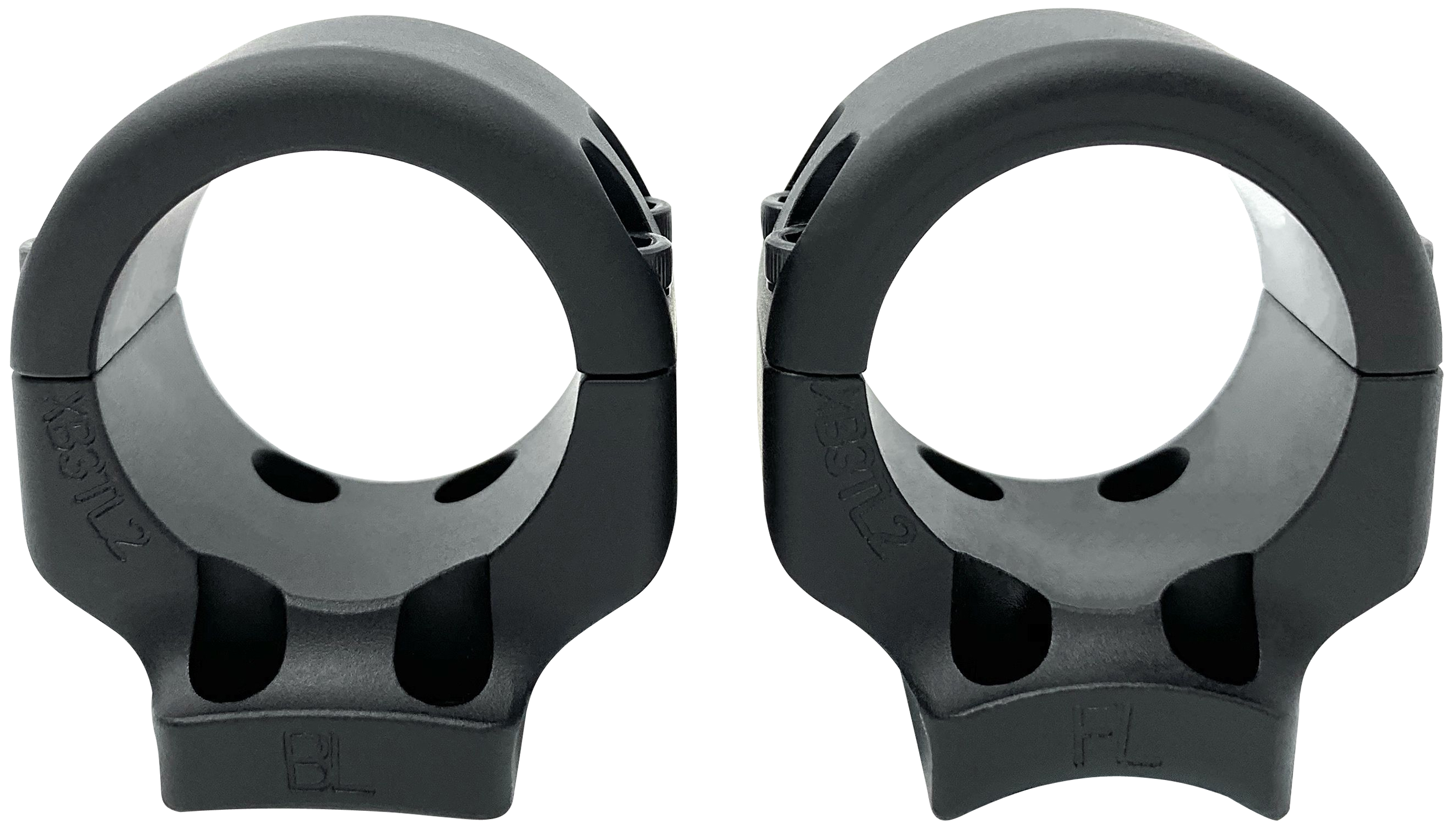 DNZ Game Reaper 2 2-Pc Scope Mount & Ring Combo 30mm High Matte Black - Browning X Bolt