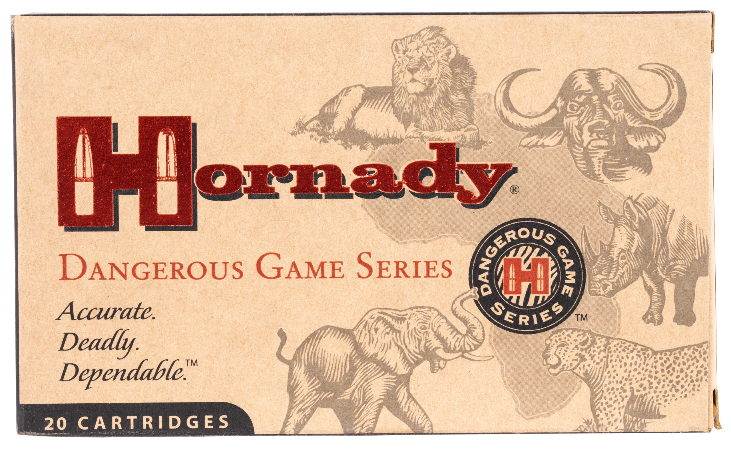 Hornady Dangerous Game 9.3x62 Mauser 286gr InterLock Spire Point Recoil Proof - Box or Case
