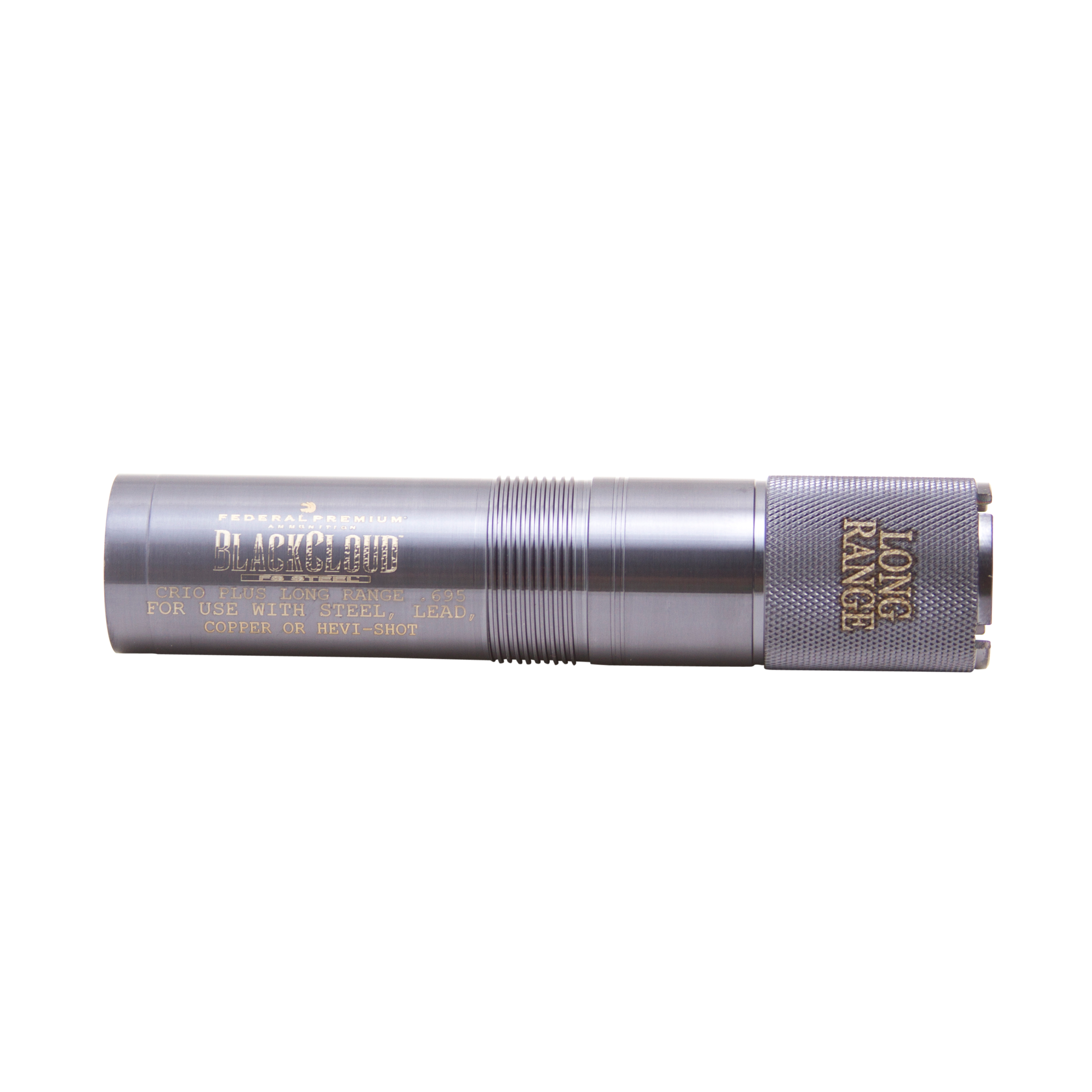 Carlsons Black Cloud 12 Gauge Long Range Steel Choke Tube - Benelli Crio/Crio Plus - Titanium Coated