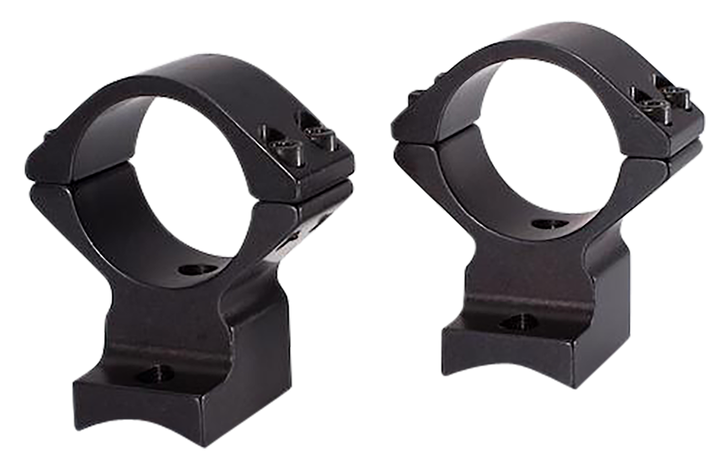 Talley 74X725 Scope Mount/Ring Combo 30mm Extended Medium Rings - Savage 110/A17/A22 AccuTrigger - Black Anodized