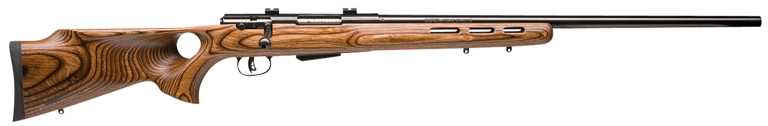 Savage 25 Lightweight Varminter-T 222 Rem 24" 4+1 Bolt Action Rifle - Thumbhole Laminate