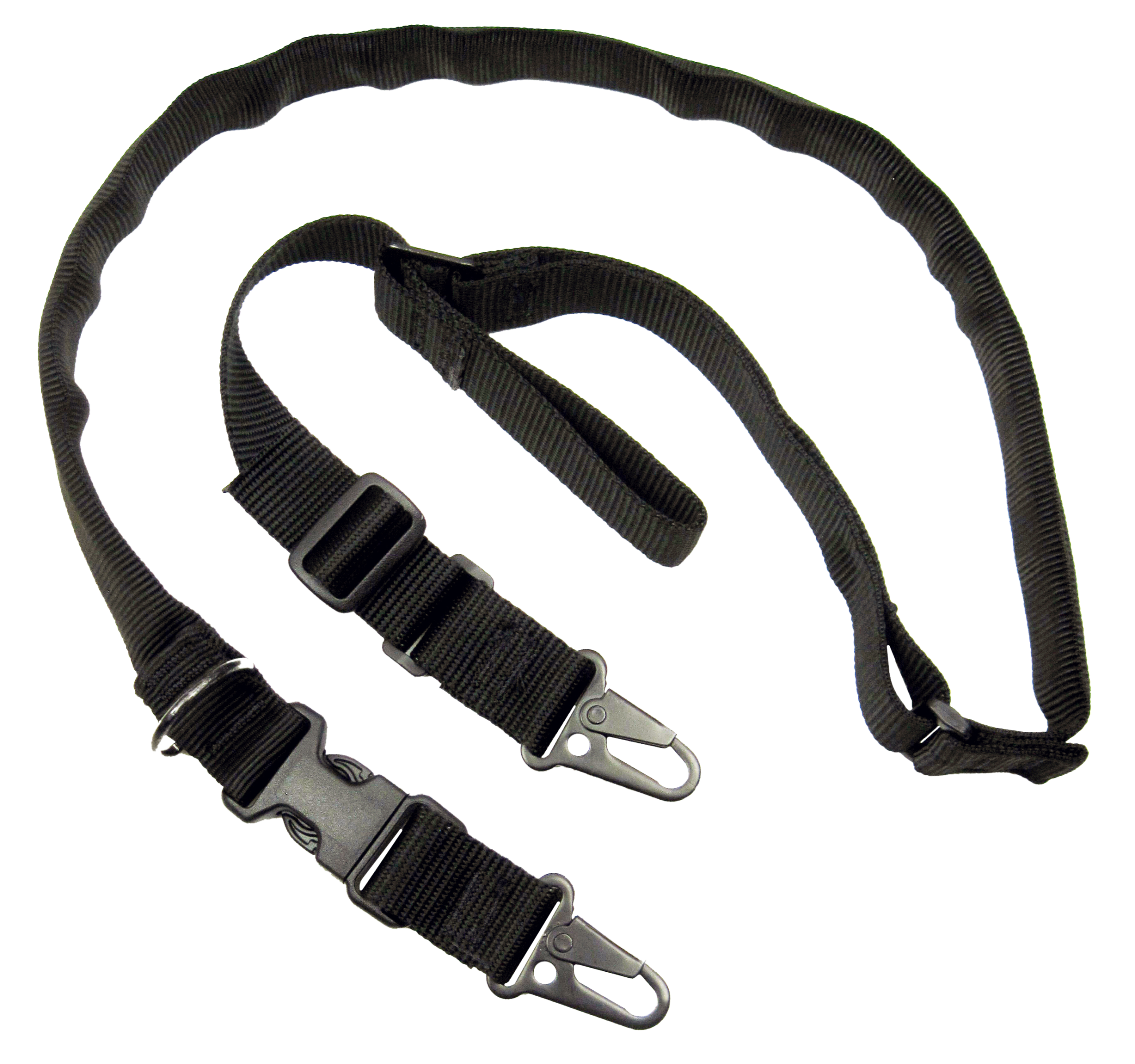 Tacshield Warrior 2-in-1 Sling 1.25" Black Webbing Padded Fast Adjust Rifle/Shotgun
