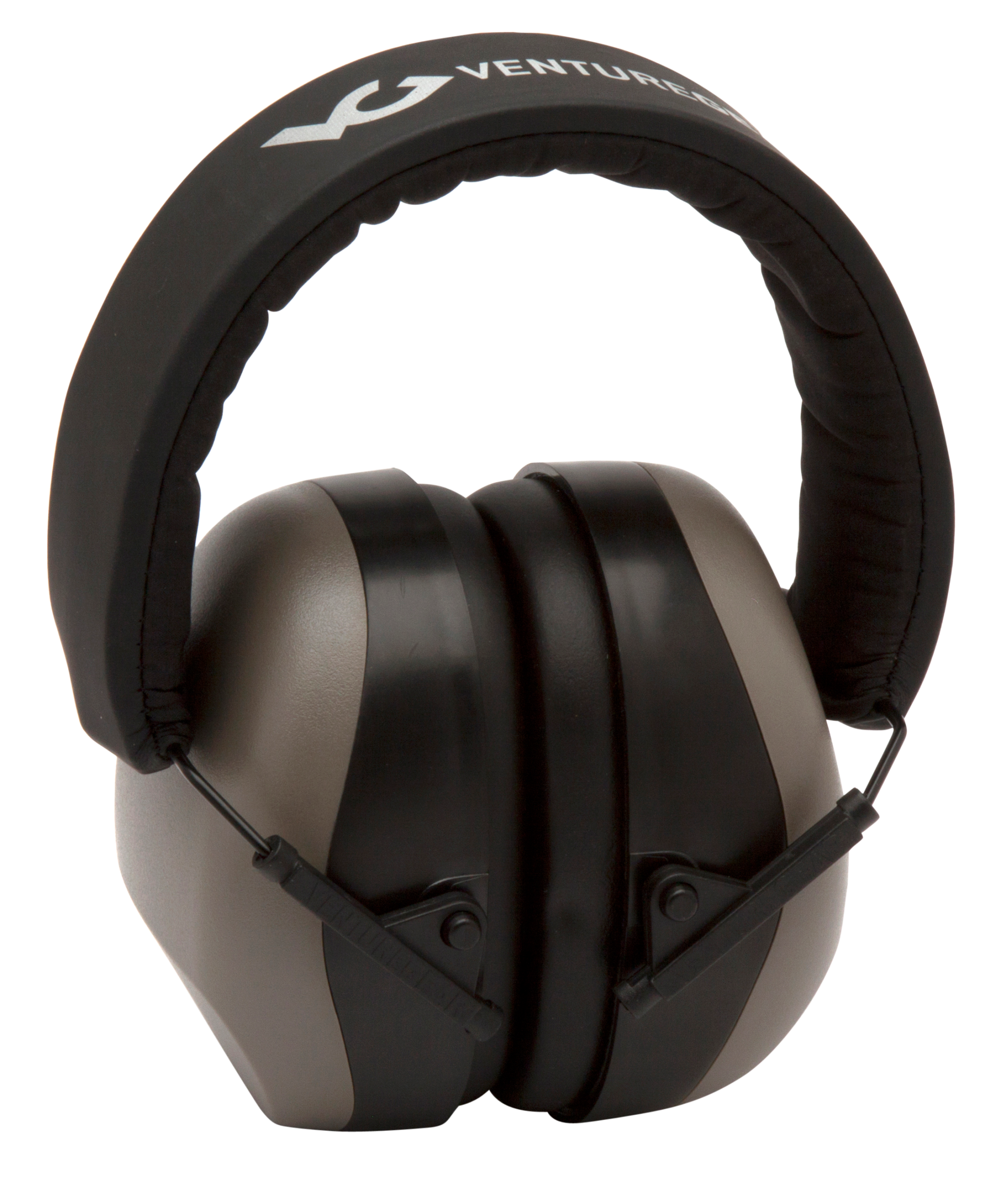 Pyramex Venture Gear V80 Muff 26 dB Over the Head Earmuffs w/32 dB Foam Earplugs - Orange/Gray/Black