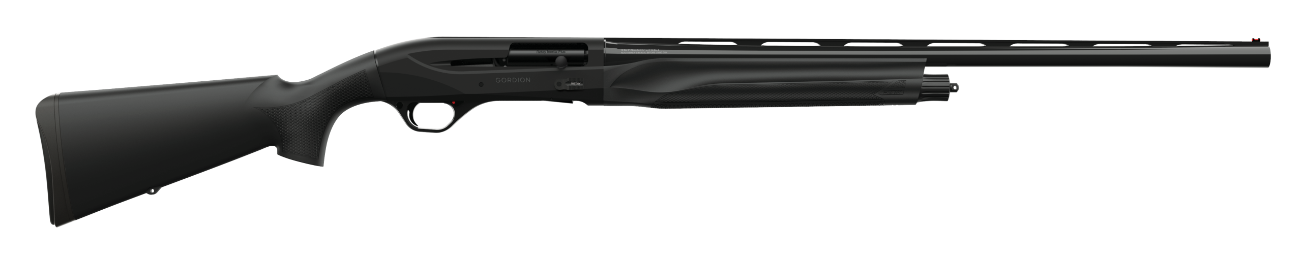 Retay USA Gordion Waterfowl Inertia Plus 12 Gauge 26" 3" 4+1 Semi-Auto Shotgun - Matte Black