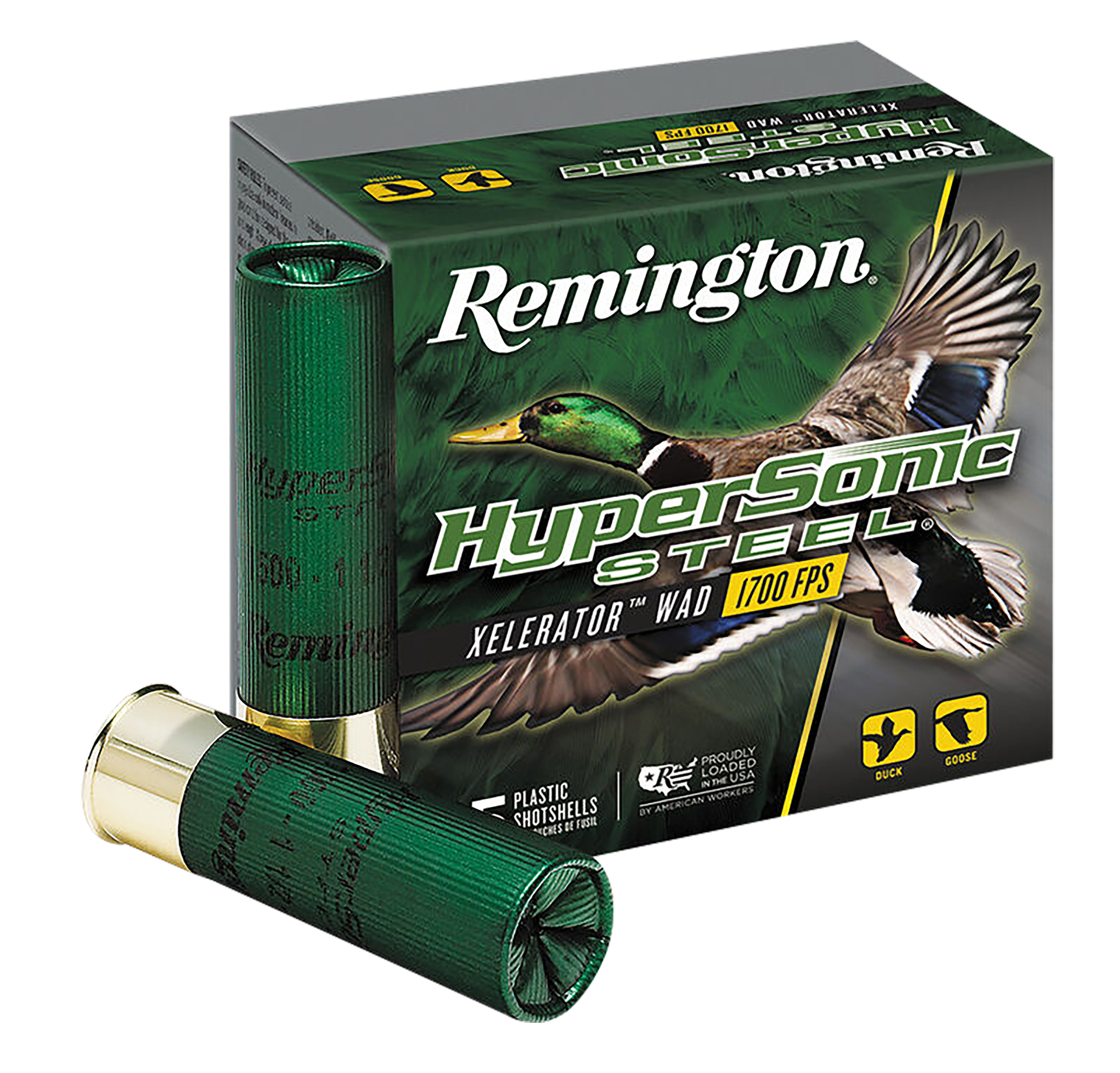 Remington Ammunition HyperSonic Steel 12 Gauge 3.5" 1 3/8 oz #4 Shot - Box or Case