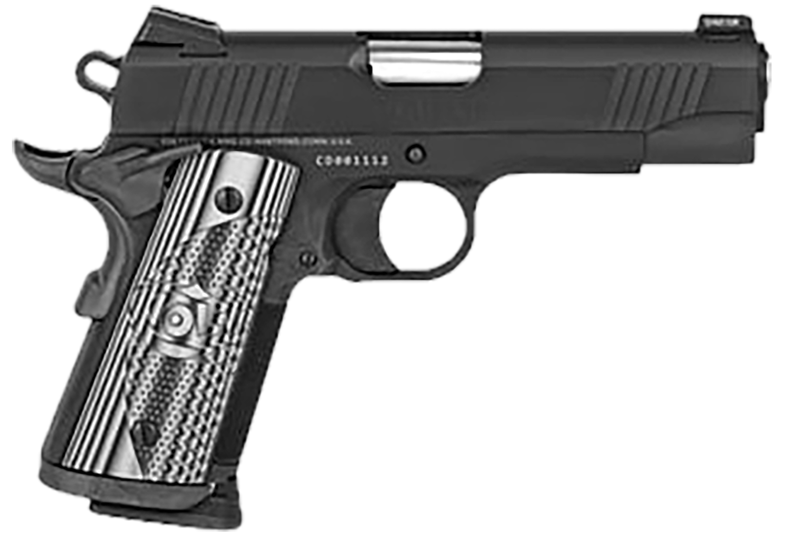 Colt Mfg 1911 Commander Combat Unit 9mm Luger 4.25" 9+1 Semi-Auto Pistol