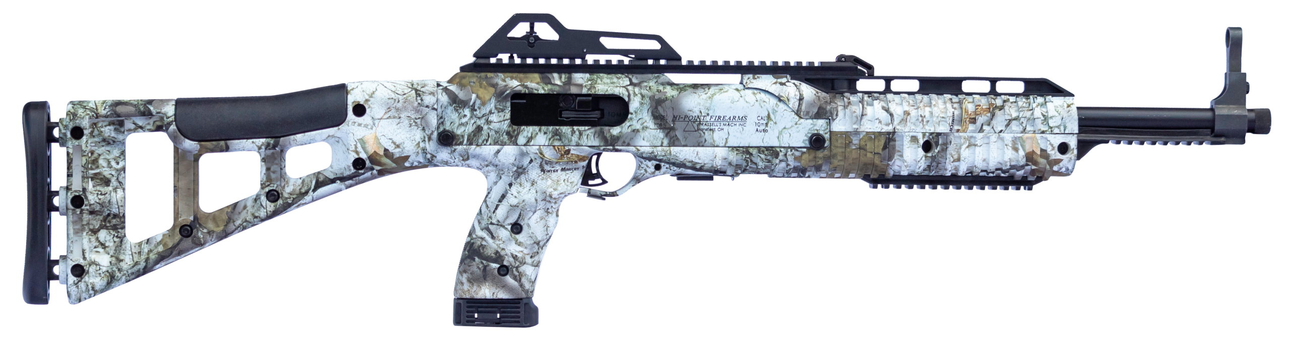 Hi-Point 1095TS Carbine 10mm Auto 17.5" 10+1 Semi-Auto Rifle - Mothwing Winter Mimicry