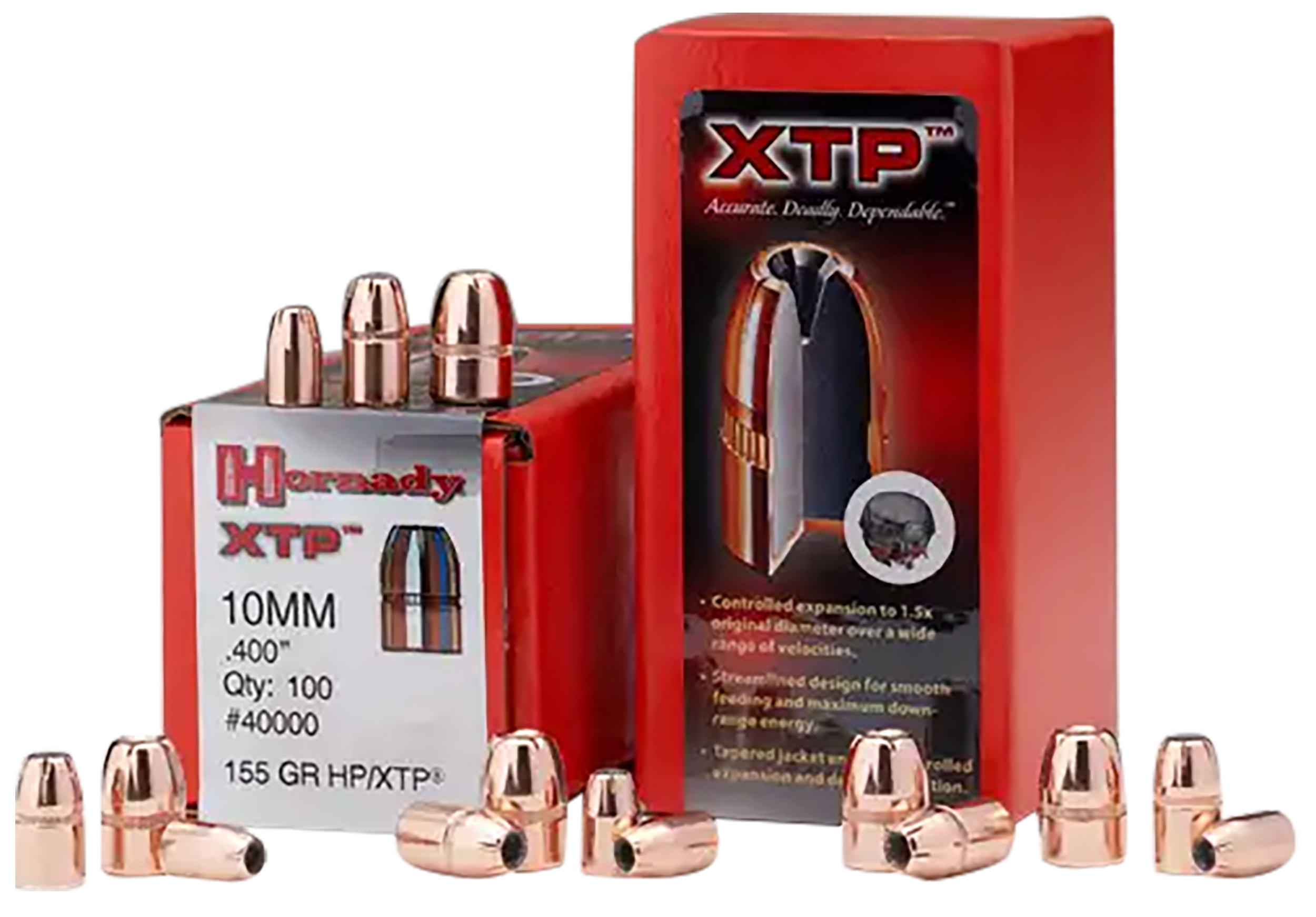 Hornady XTP 44 Cal .430 240 gr Hollow Point - 100/Box