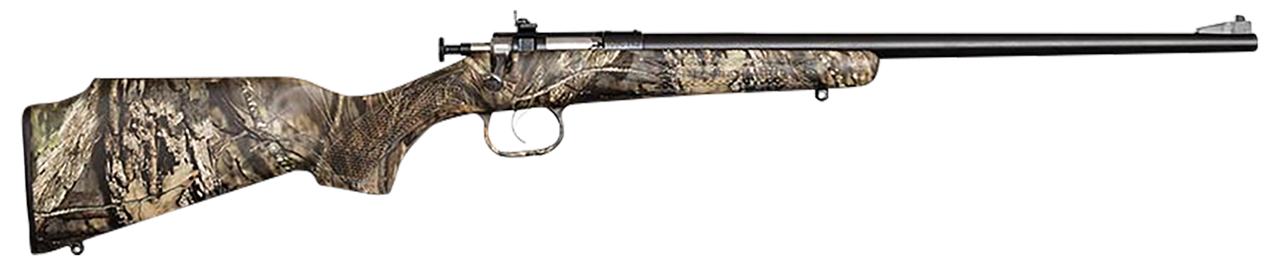 Crickett KSA2284 Youth 22 WMR 16.12" 1-Rd Bolt Action Rifle - Mossy Oak Break-Up Stock