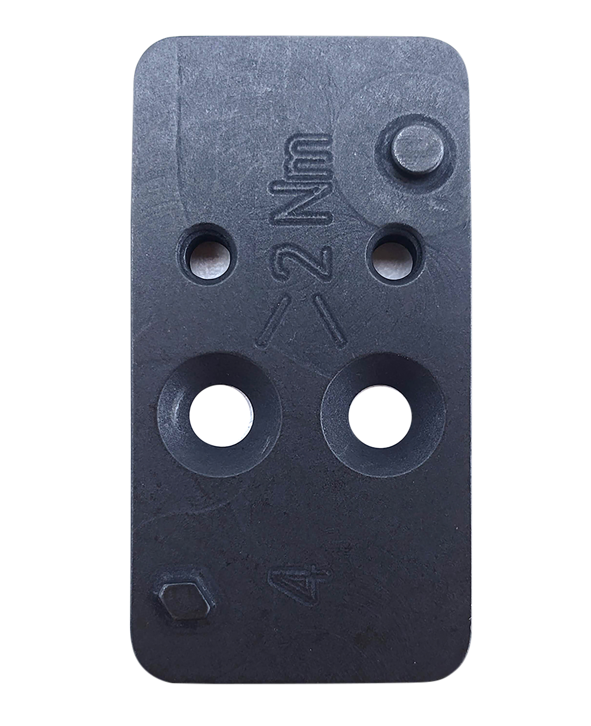 HK VP9 OR Optic Plate #4 Black Steel DeltaPoint Footprint Mount