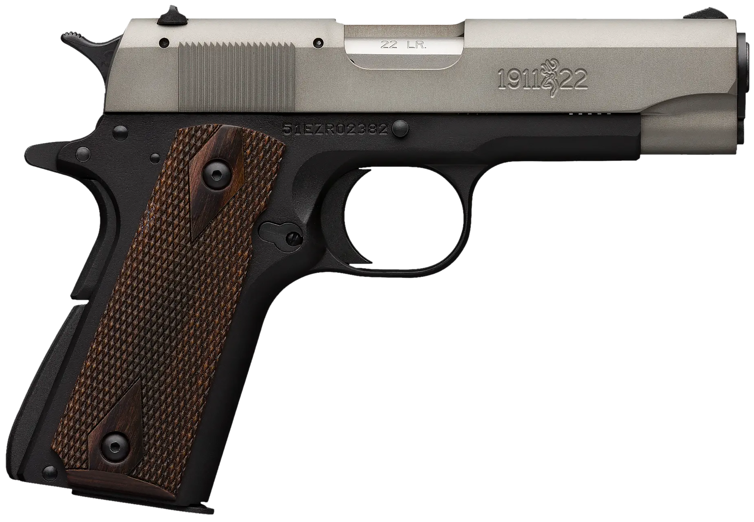 Browning 1911 A1 Full Size 22 LR 4.25" 10+1 Semi-Auto Pistol - CA Compliant