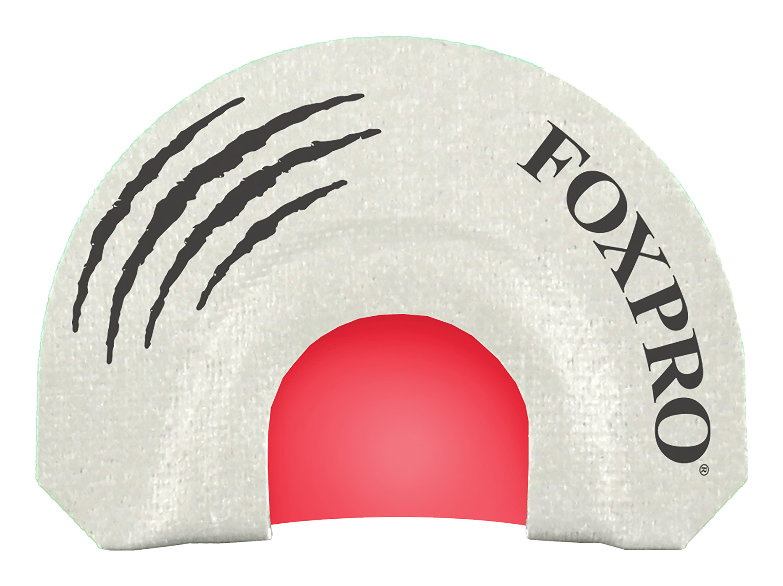 Foxpro Smoking Gun Howler Diaphragm Coyote Call - Double Reed - White