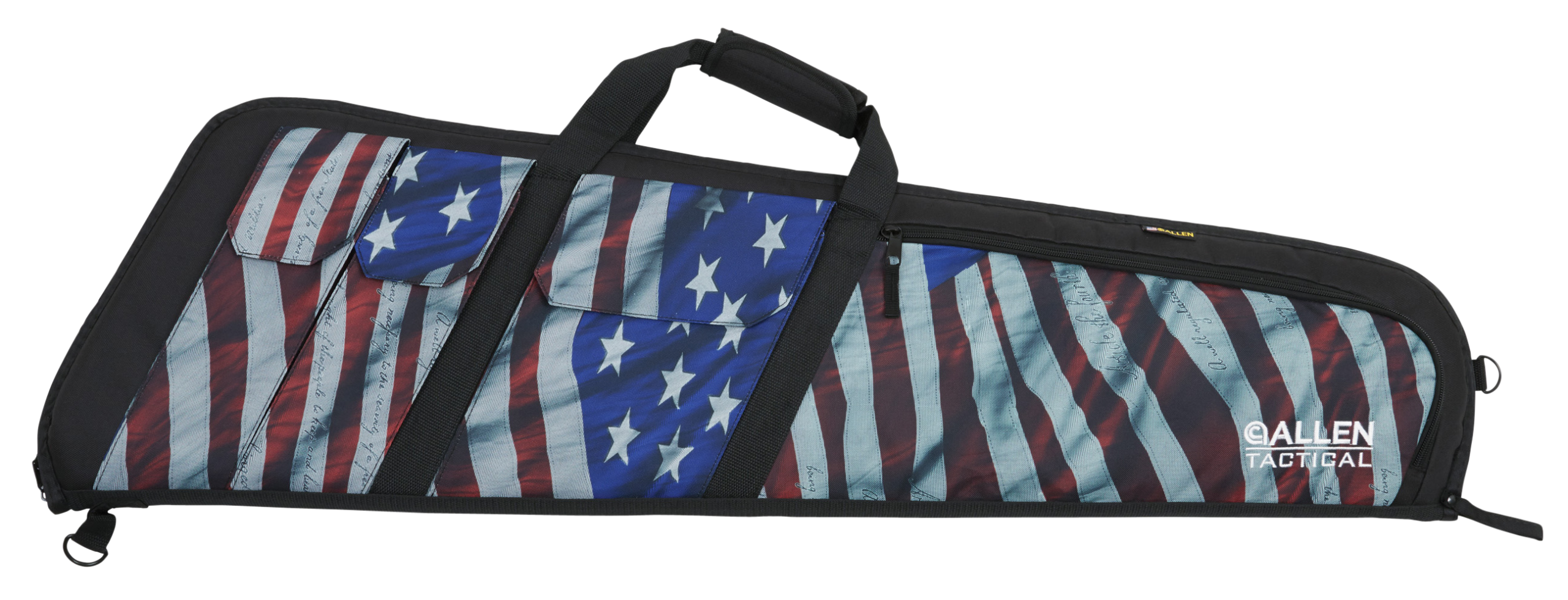 Allen 10904 Victory Wedge 41" Tactical Rifle Case - Stars & Stripes Endura w/Black Trim