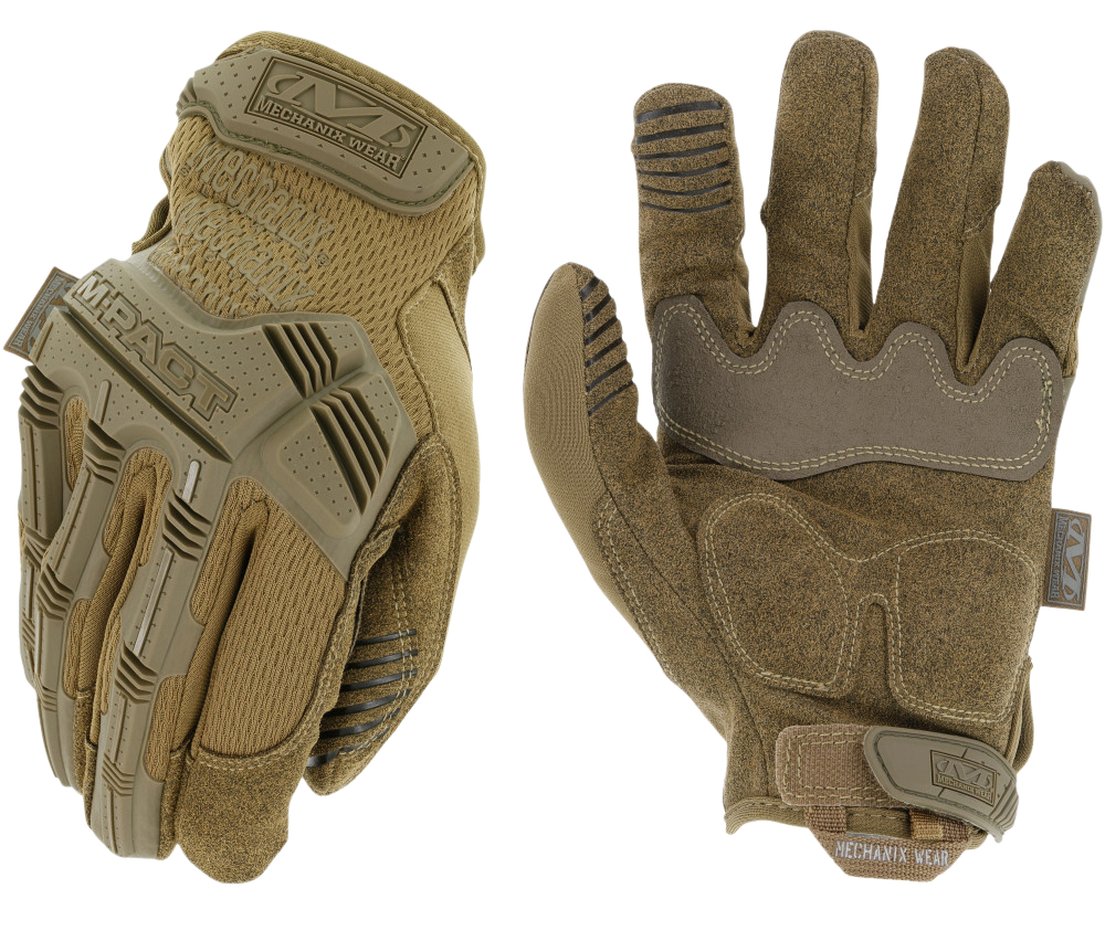 Mechanix Wear M-Pact Coyote Synthetic Leather Large Tactical Glove