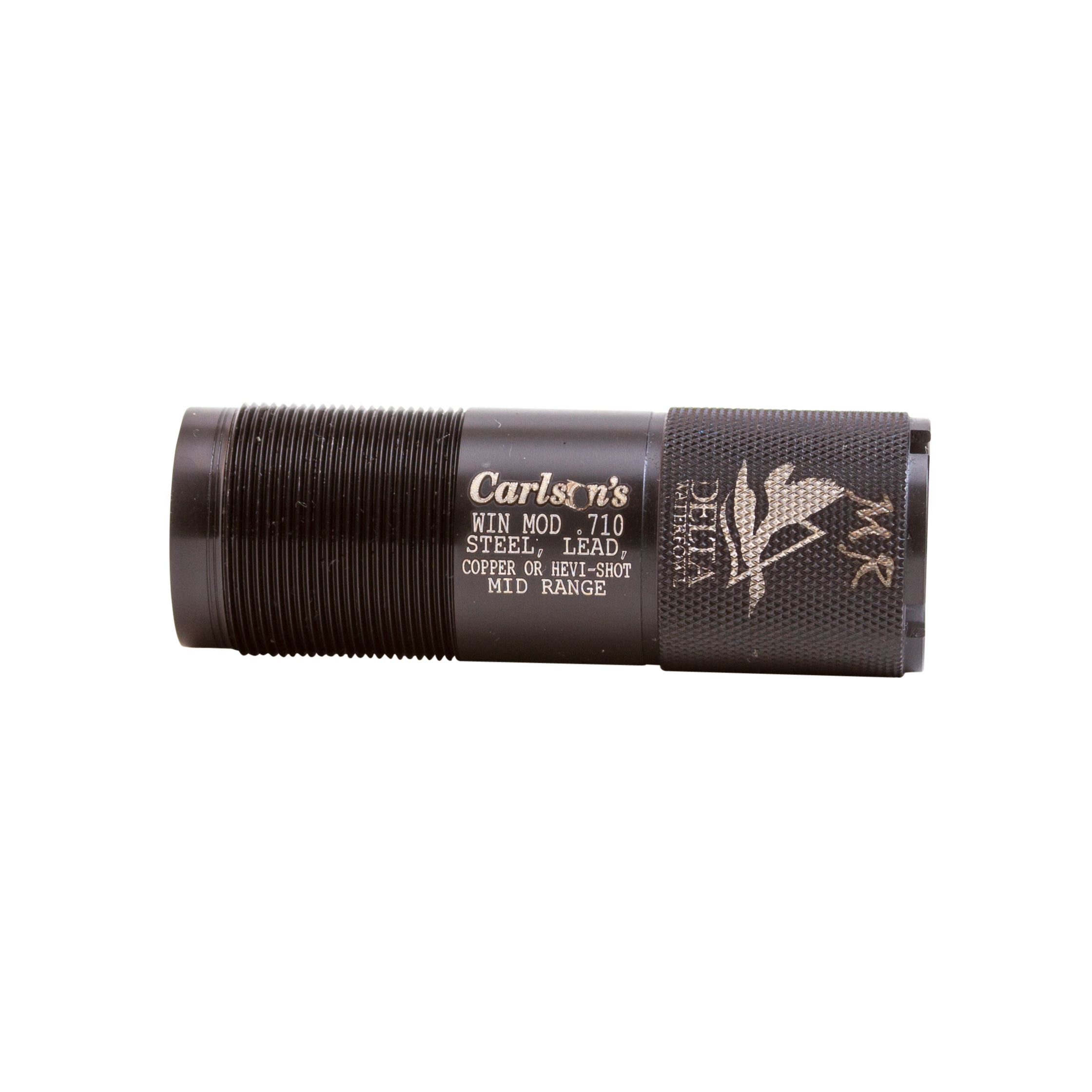 Carlsons Delta Waterfowl 12 Gauge Invector Mid-Range Extended Choke Tube - 17-4 Stainless Steel