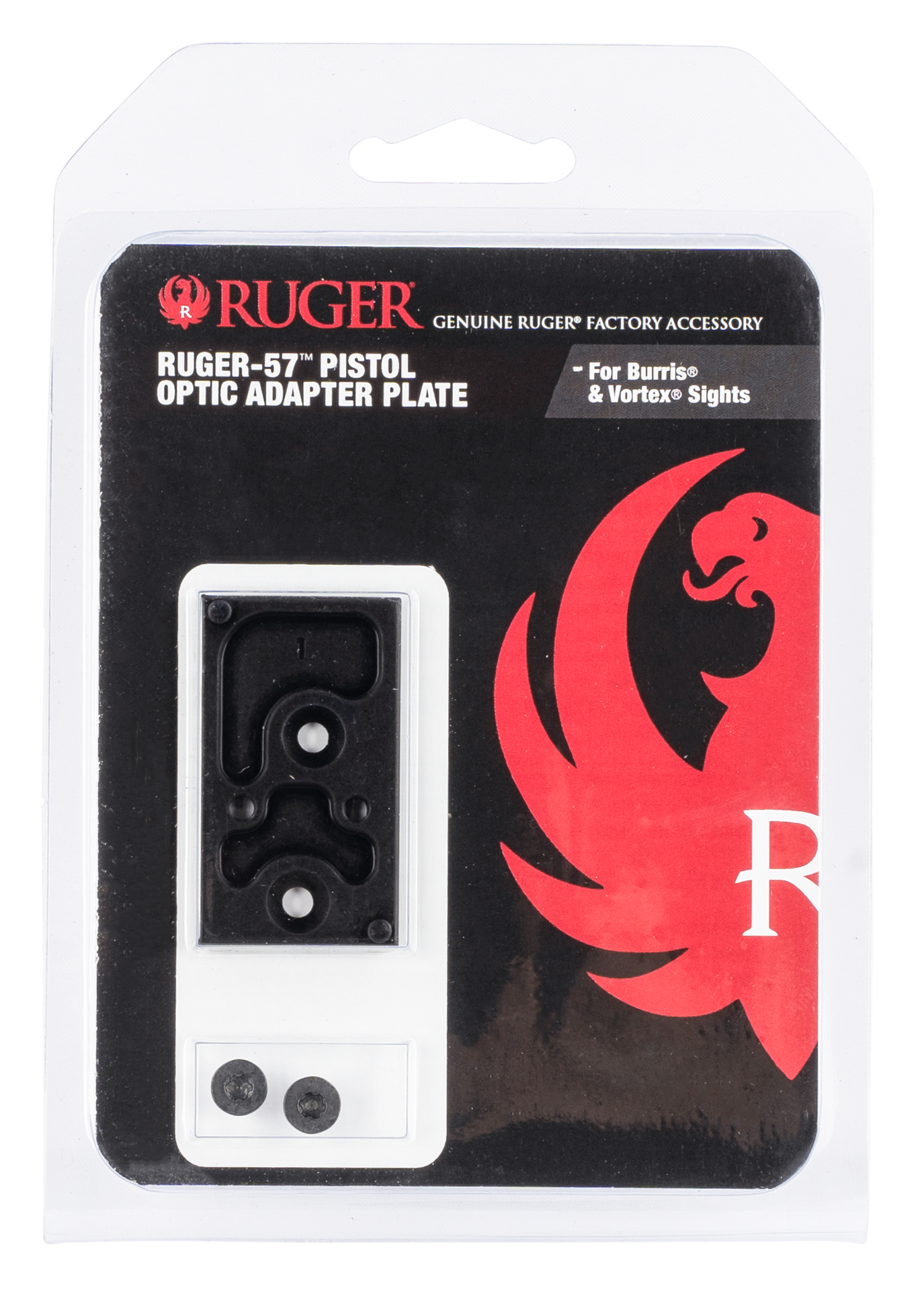 Ruger 90720 Optic Adapter Plate for Ruger-57 Burris & Vortex Red Dots - Matte Black