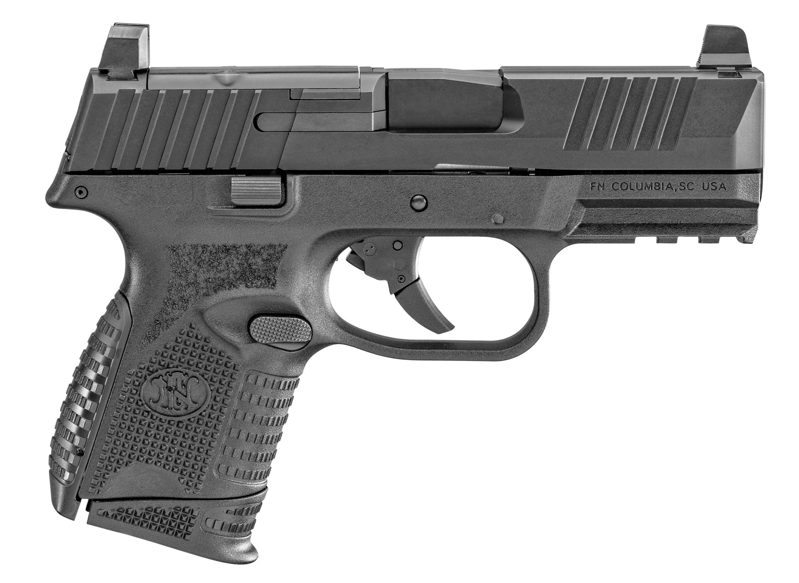 FN 509C MRD Compact 9mm Luger 3.70" 10+1 Striker-Fired Pistol