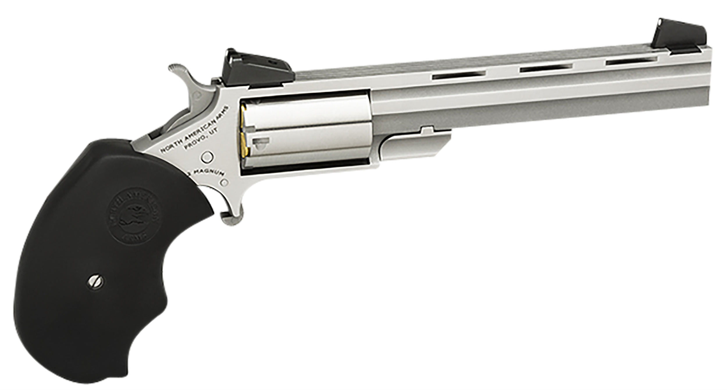 North American Arms Mini-Master 22 LR 4" 5rd SAO Revolver - *CA Compliant