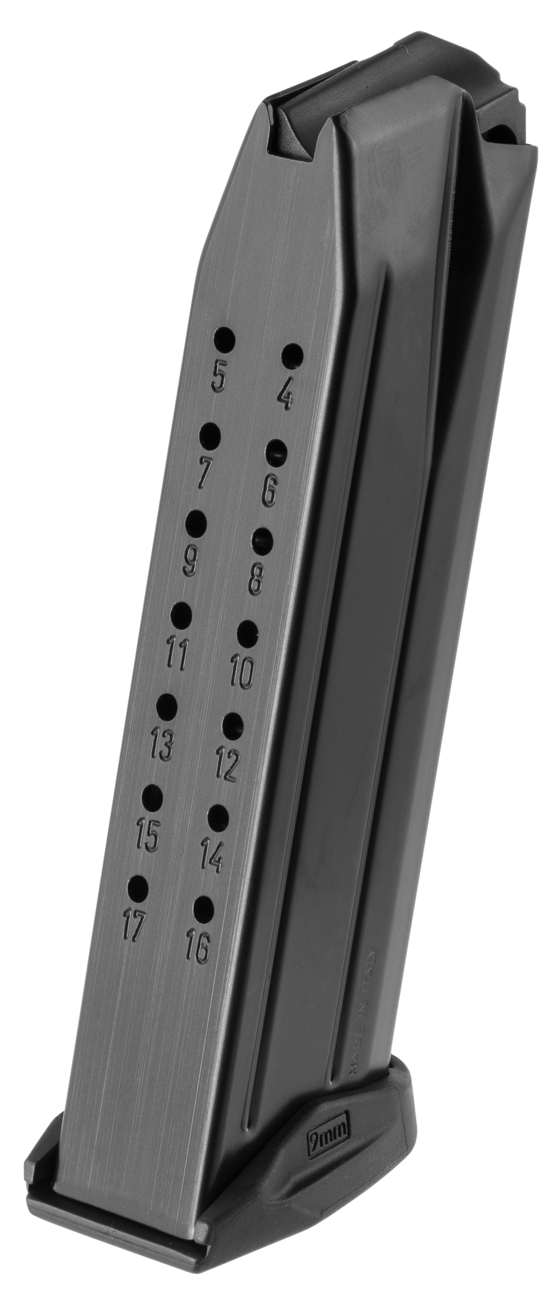 IWI US MAS917 MASADA 9mm Luger 17rd Black Steel Pistol Magazine