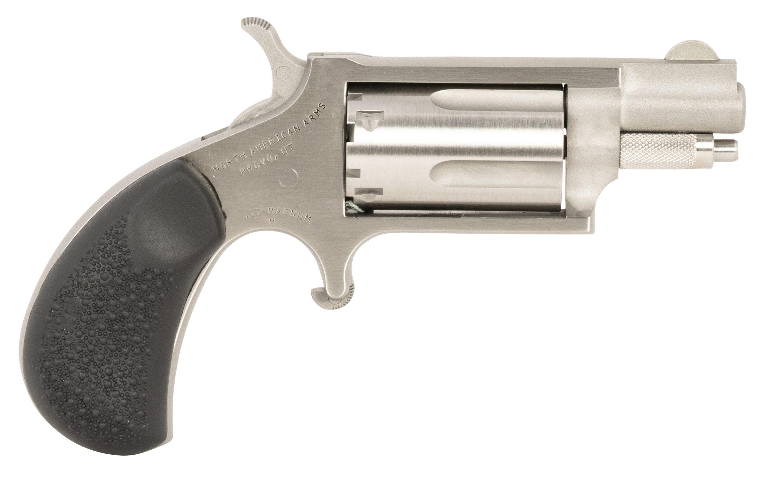North American Arms Mini-Revolver Carry Combo 22 WMR 1.13" 5-Rd Stainless Steel Revolver